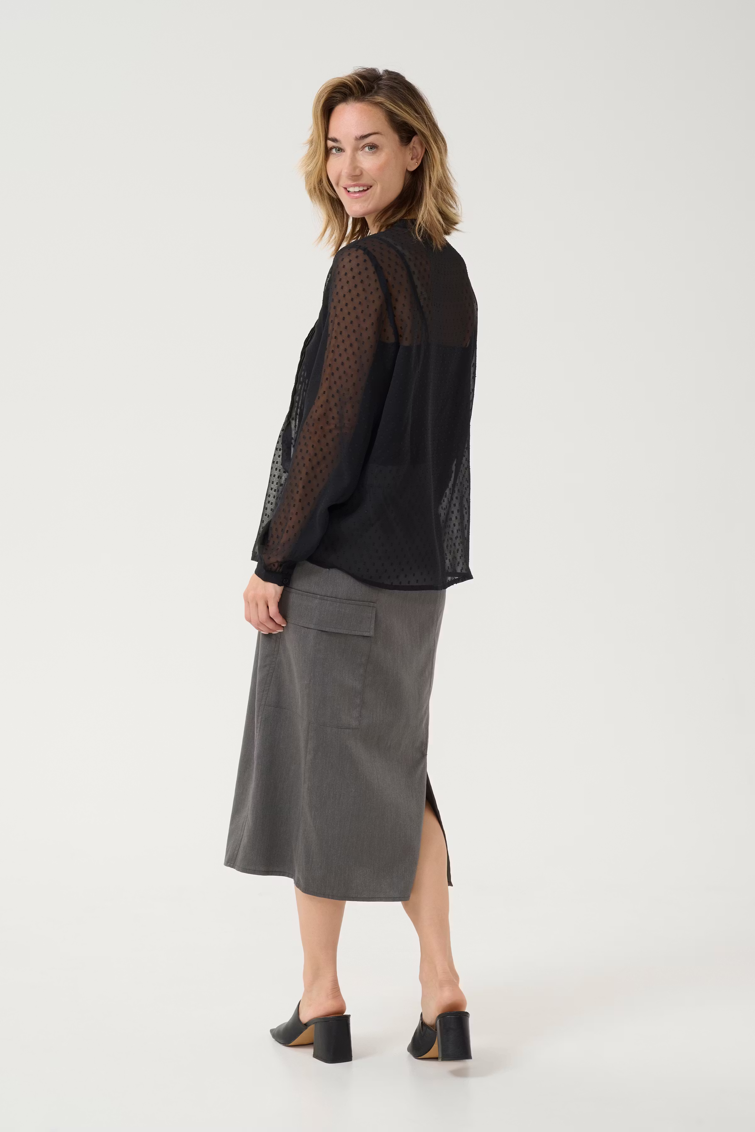 BPandrea Skjorta LOOKBOOK BACK 10590790-100121B