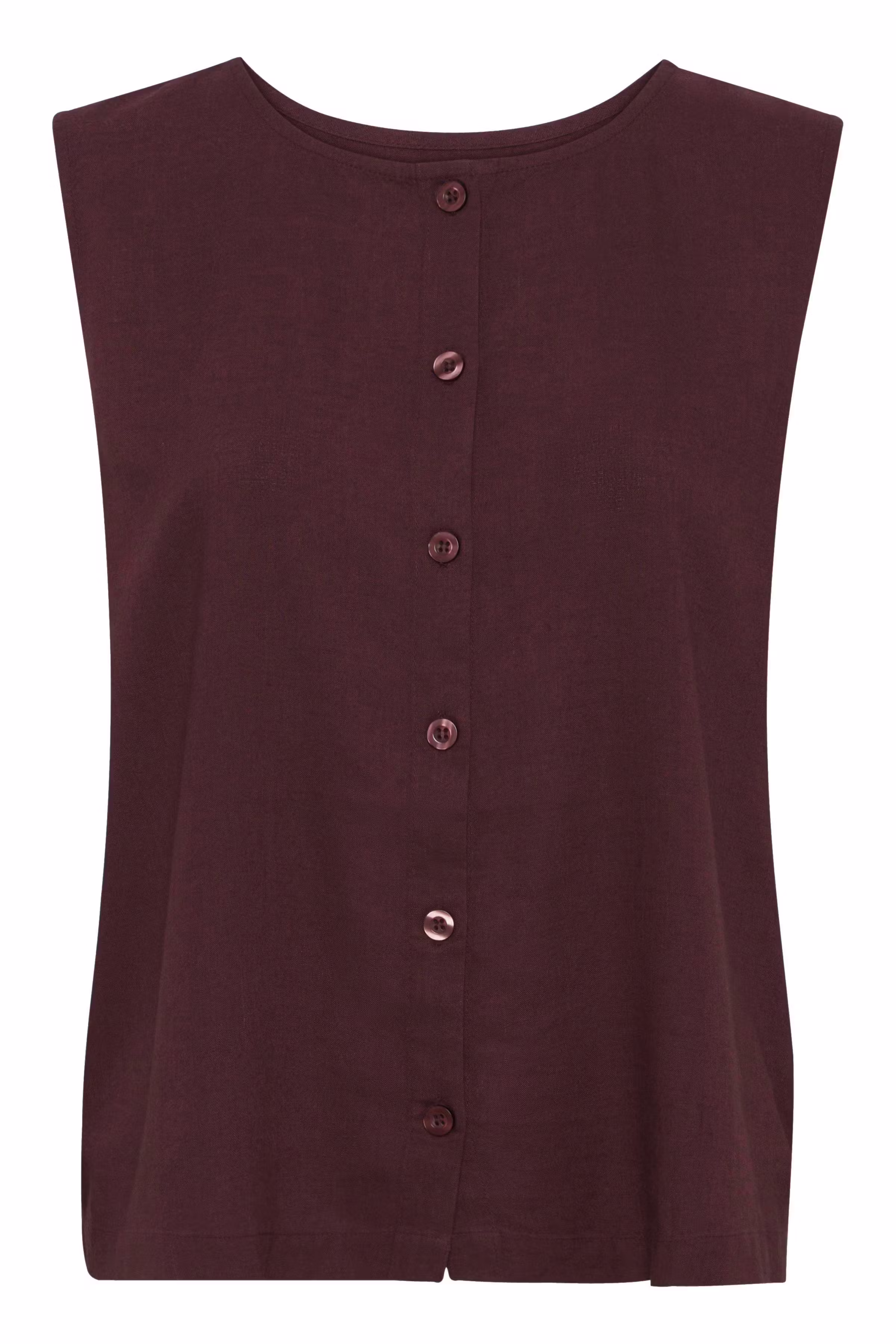 KAmilia Linen Blouse PACK FRONT 10510158-191619