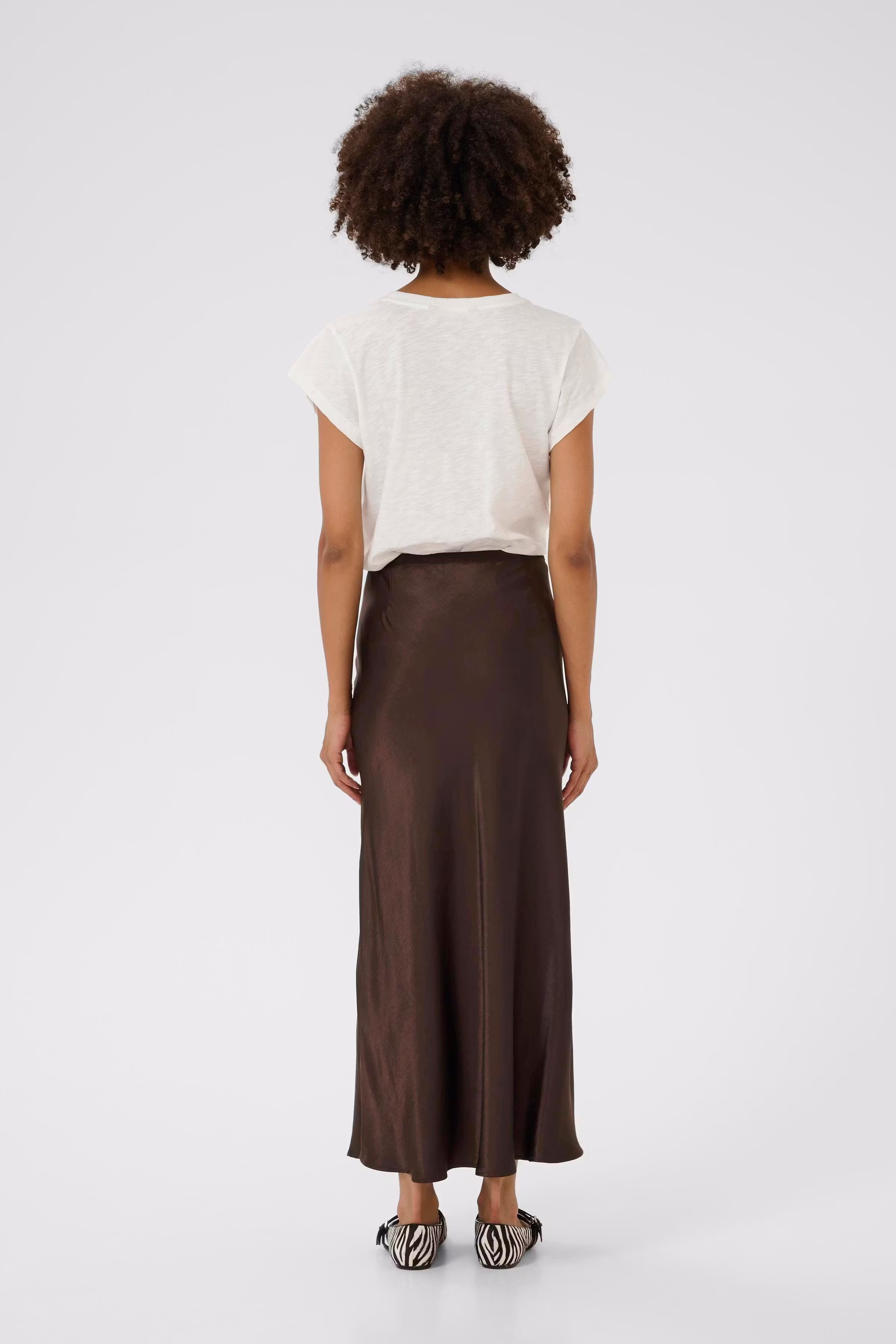 CUmollie Satin skirt LOOKBOOK BACK 50112294-190915