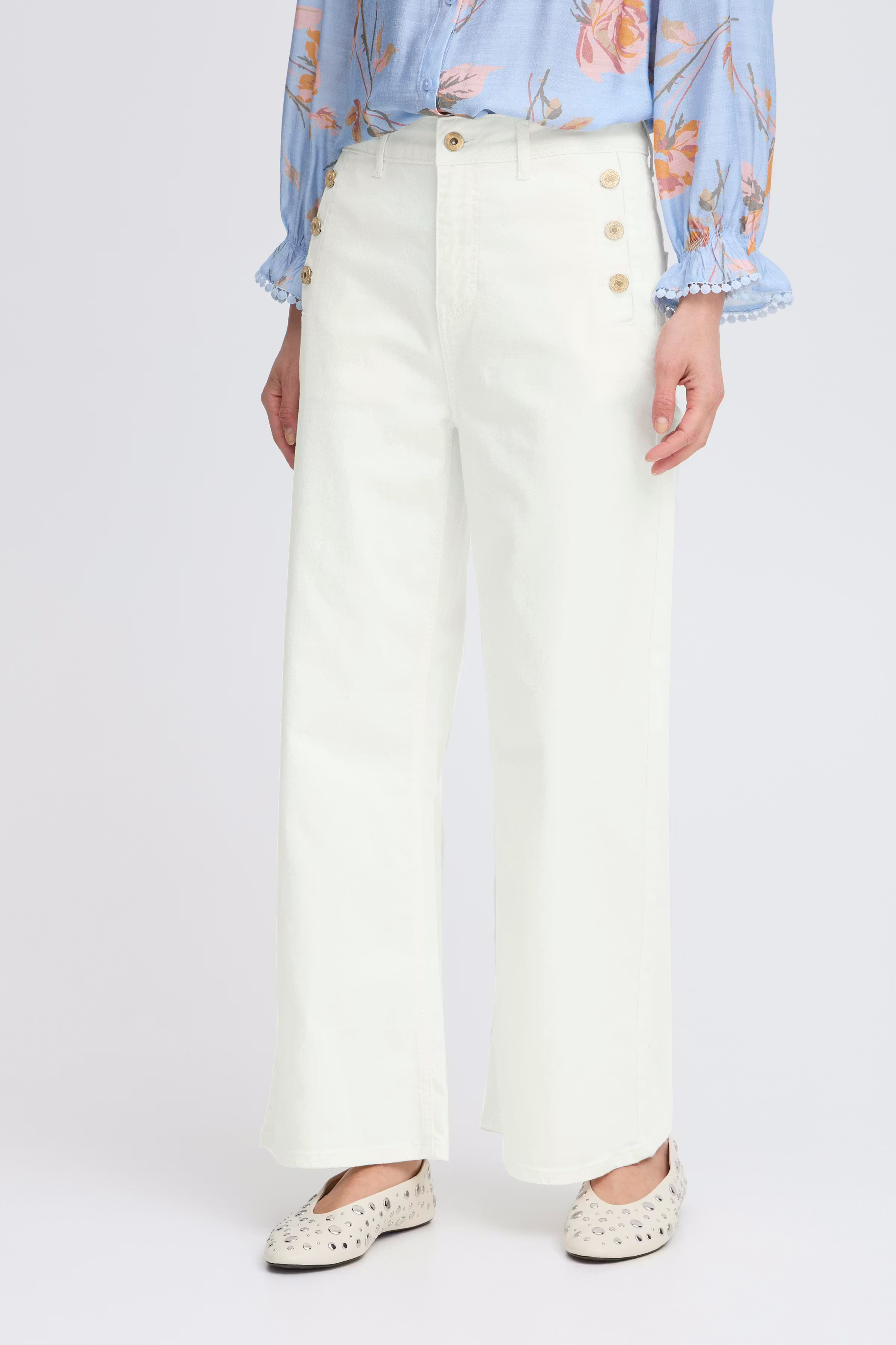 PZMAEVE Ultra High Waist Wide Leg Broek LOOKBOOK FRONT 50209012-114800