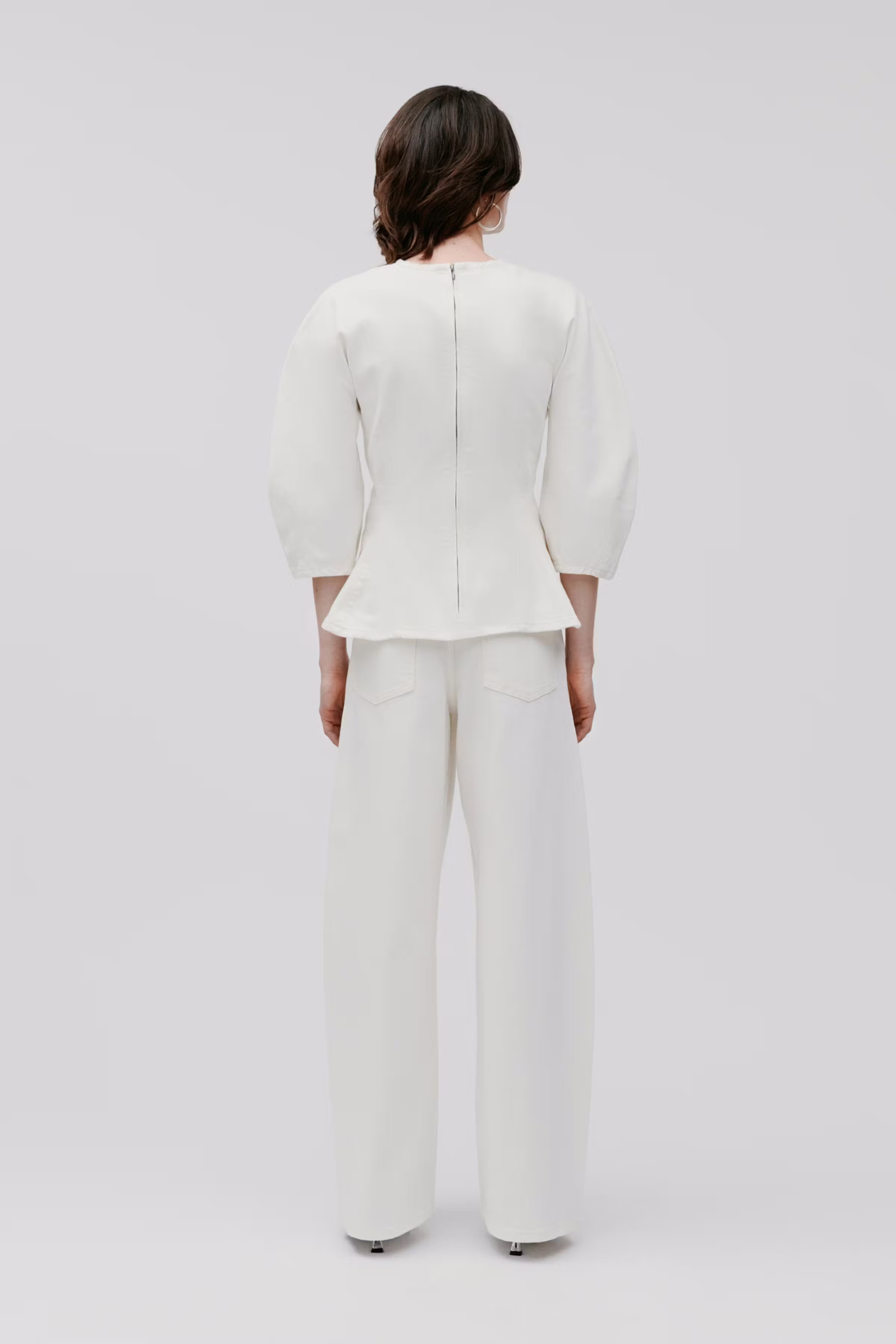 ELMA Bluse LOOKBOOK BACK 30600737-WH010