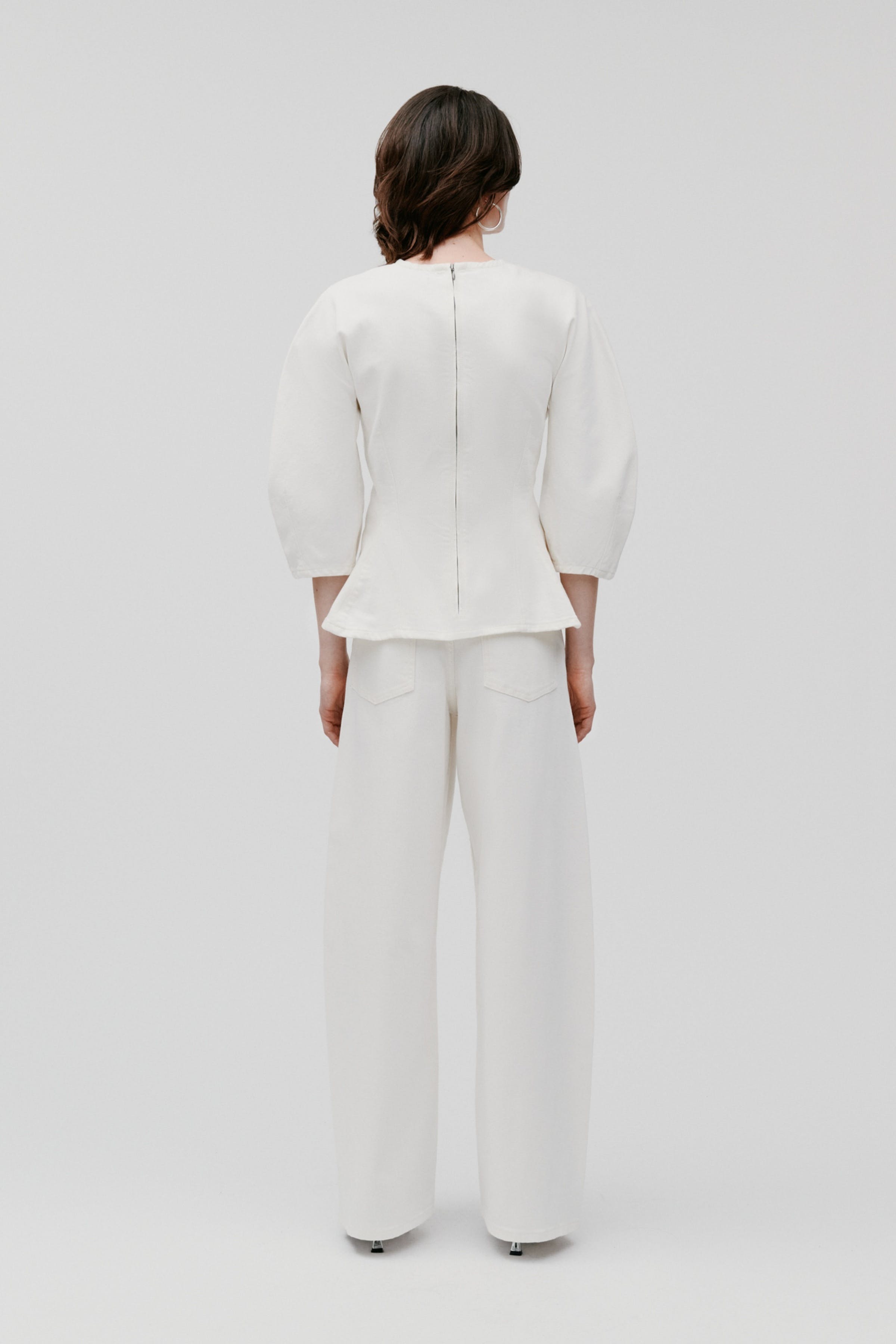 ELMA Blouse LOOKBOOK BACK 30600737-WH010