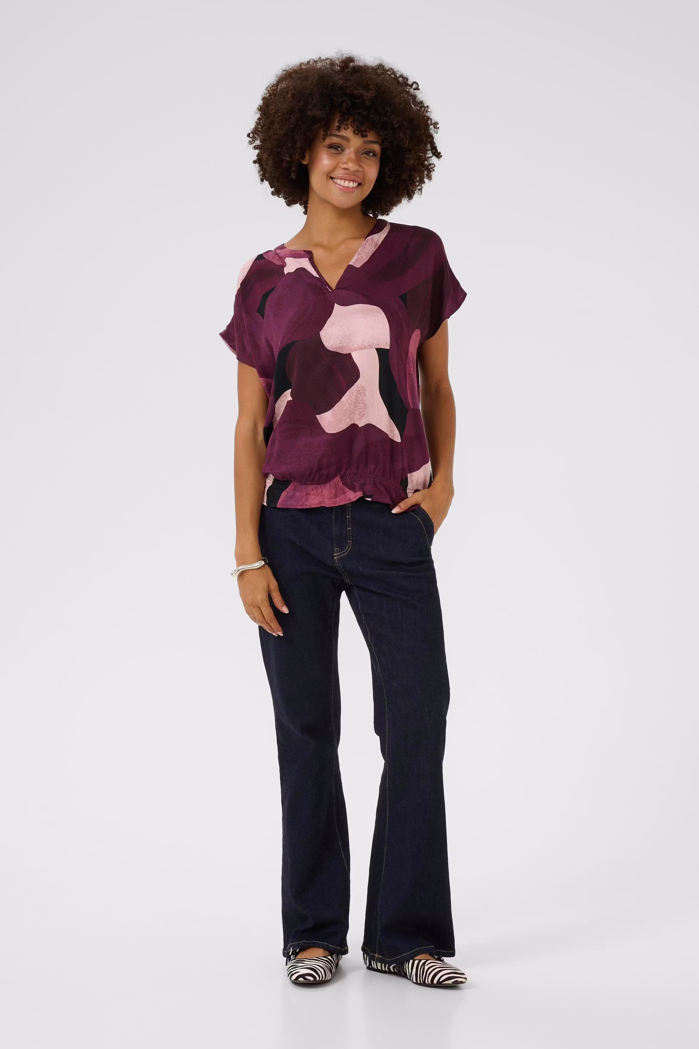 CUdana Blouse LOOKBOOK FRONT 50110179-108529