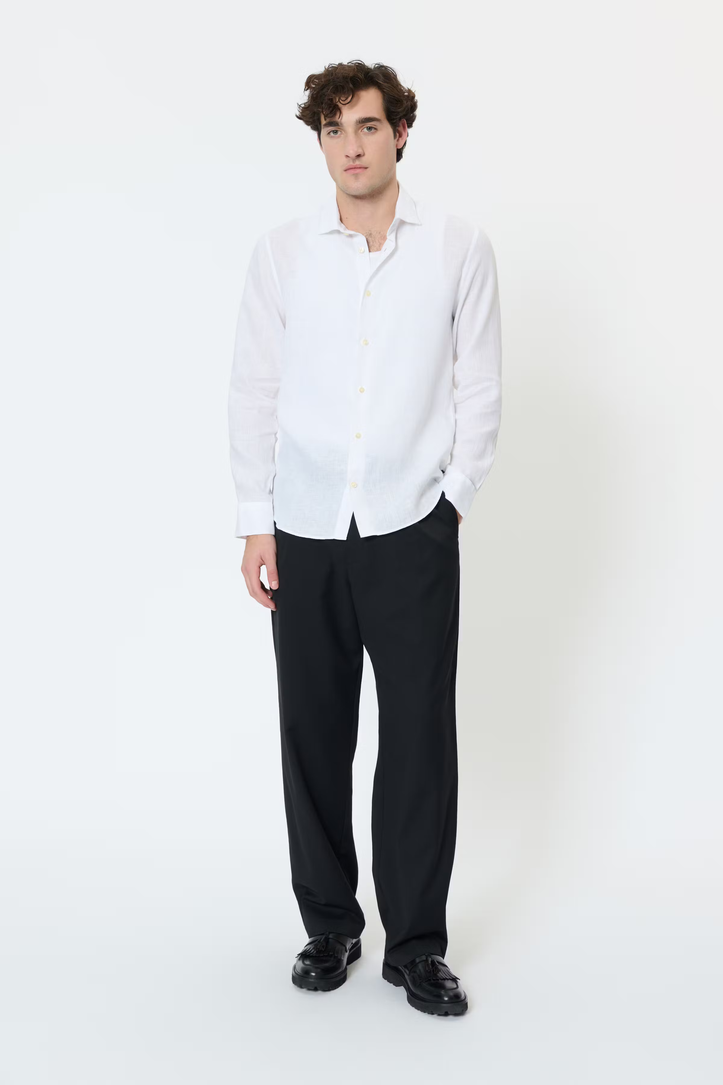 MAmarc linen shirt LOOKBOOK FRONT 30205841-114001