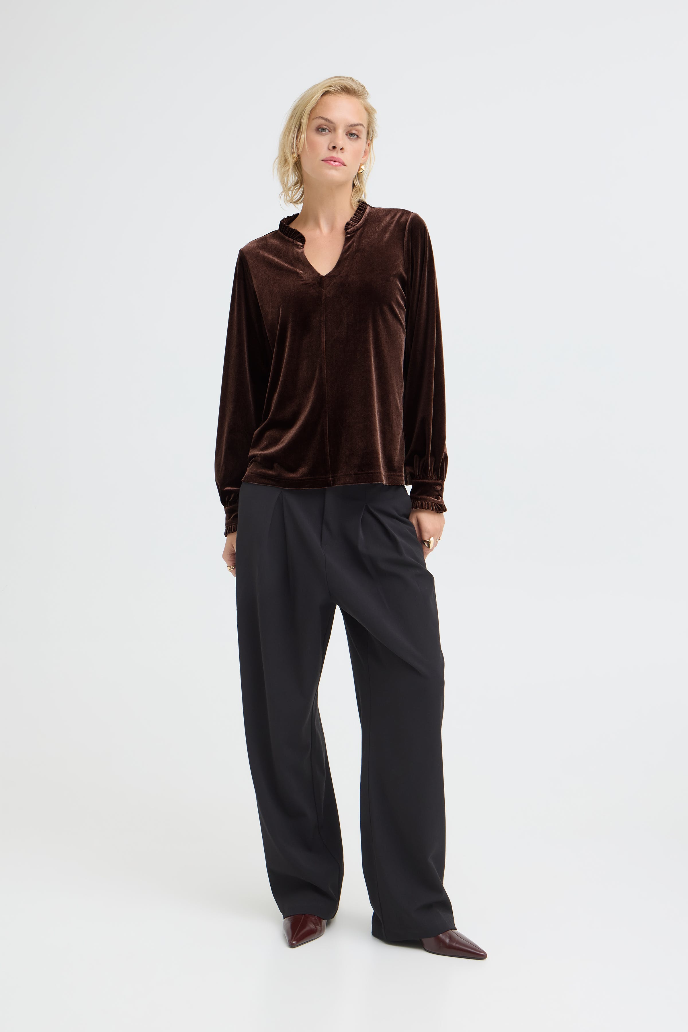 PZBARBARA Blouse LOOKBOOK FRONT 50210870-191016