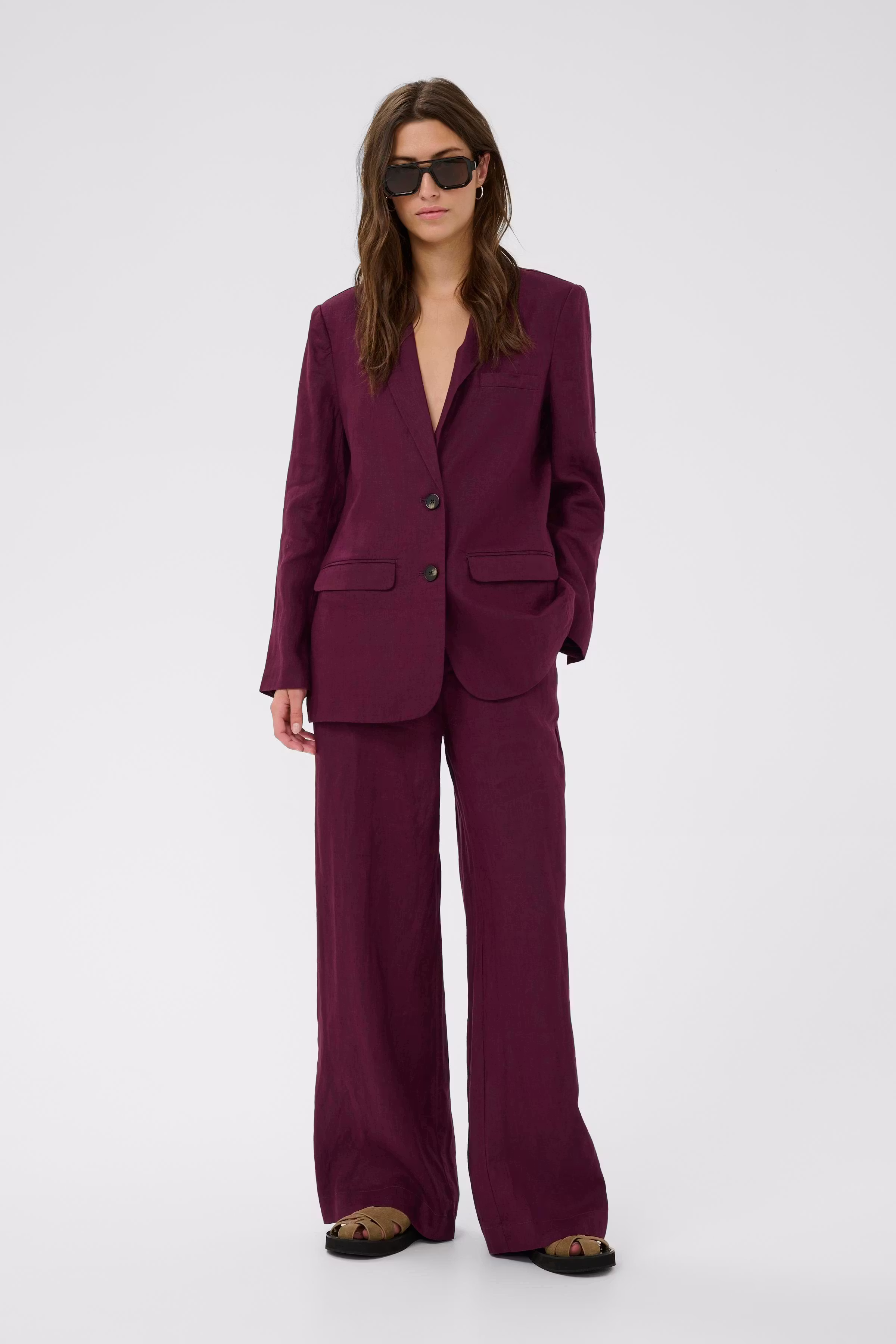 NyanPW Linen Blazer LOOKBOOK FRONT 30309561-191718