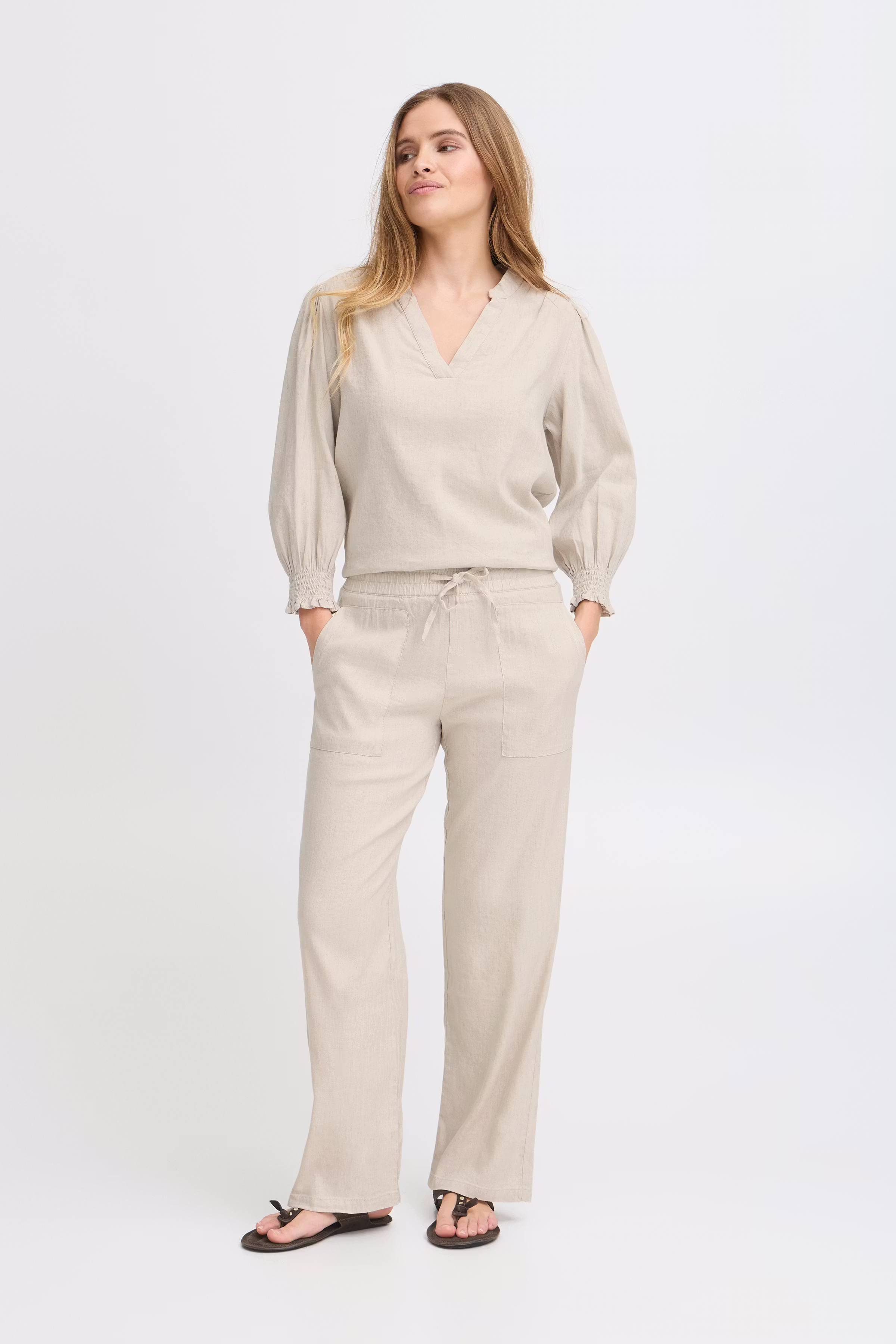PZLUCA Full Length, Wide Leg Broek LOOKBOOK FRONT 50208892-1309071