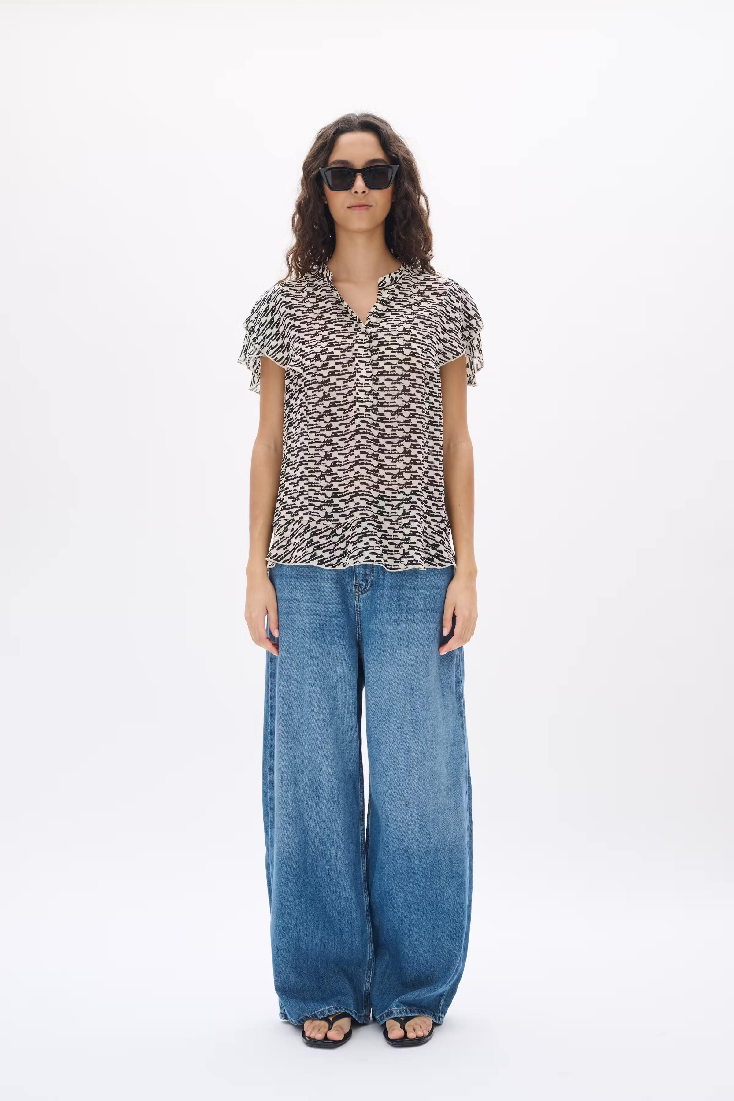 CessieIW Blouse LOOKBOOK FRONT 30110250-303575