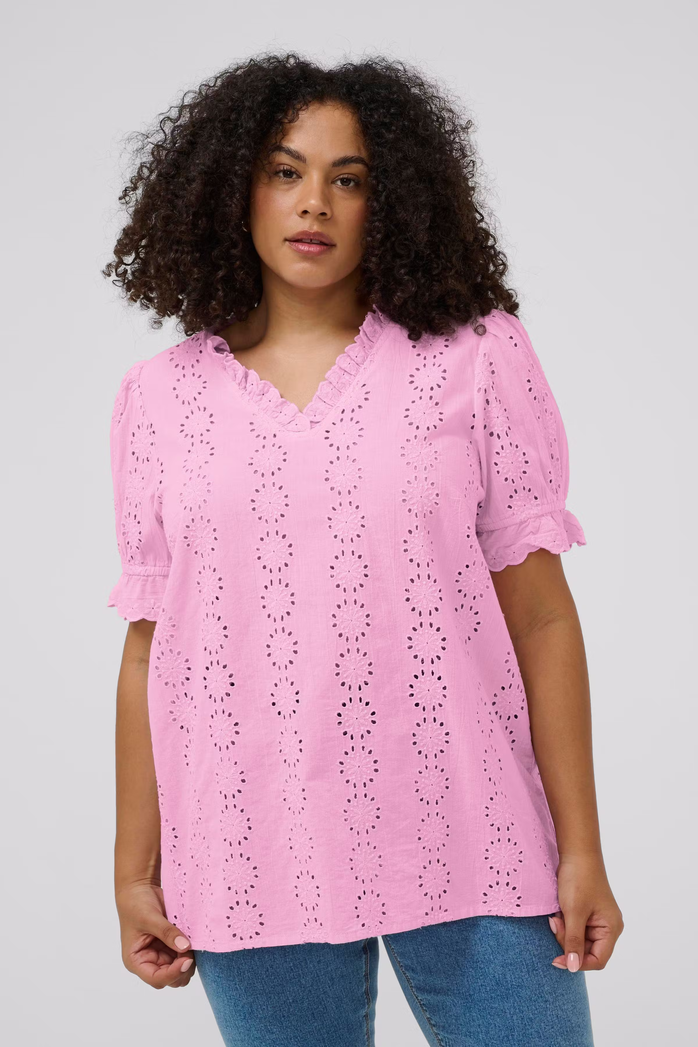 KCdina Bluse LOOKBOOK FRONT 10584026-152218