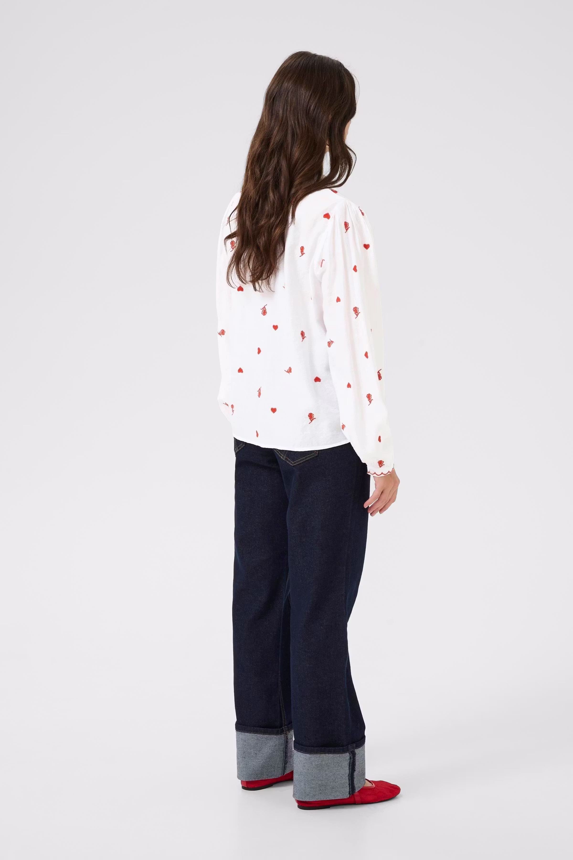 CRJeanne Skjorta LOOKBOOK BACK 10614664-110602