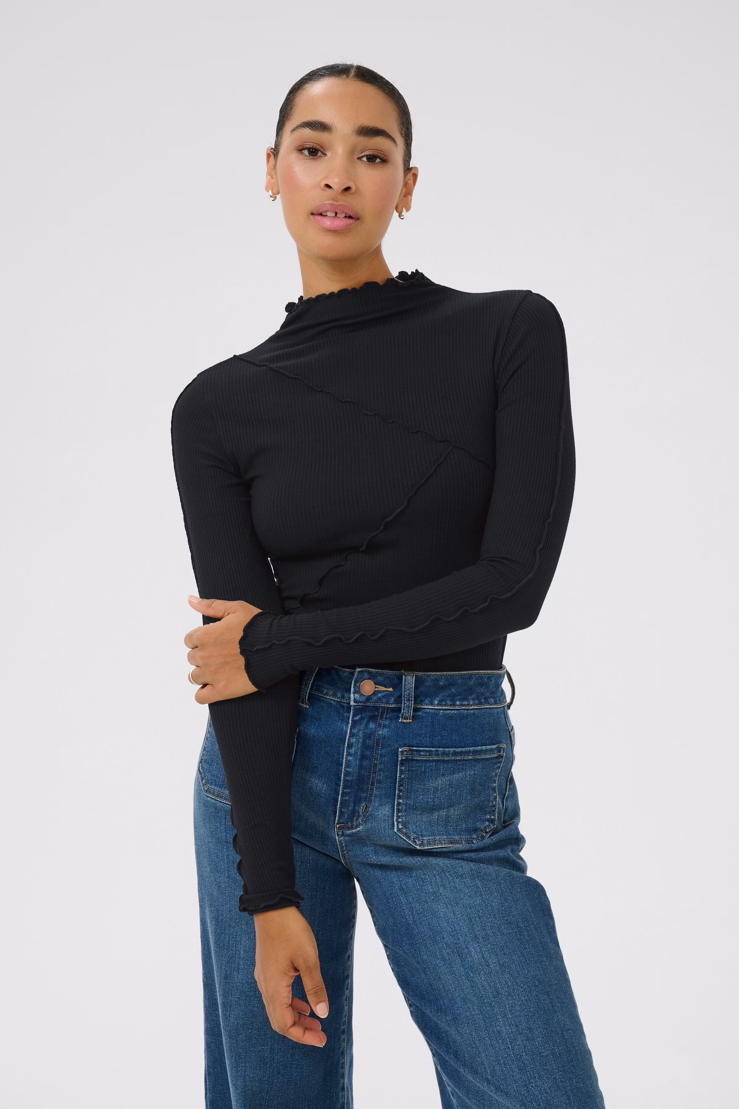 KAkayla Bluse LOOKBOOK FRONT 10509445-100121