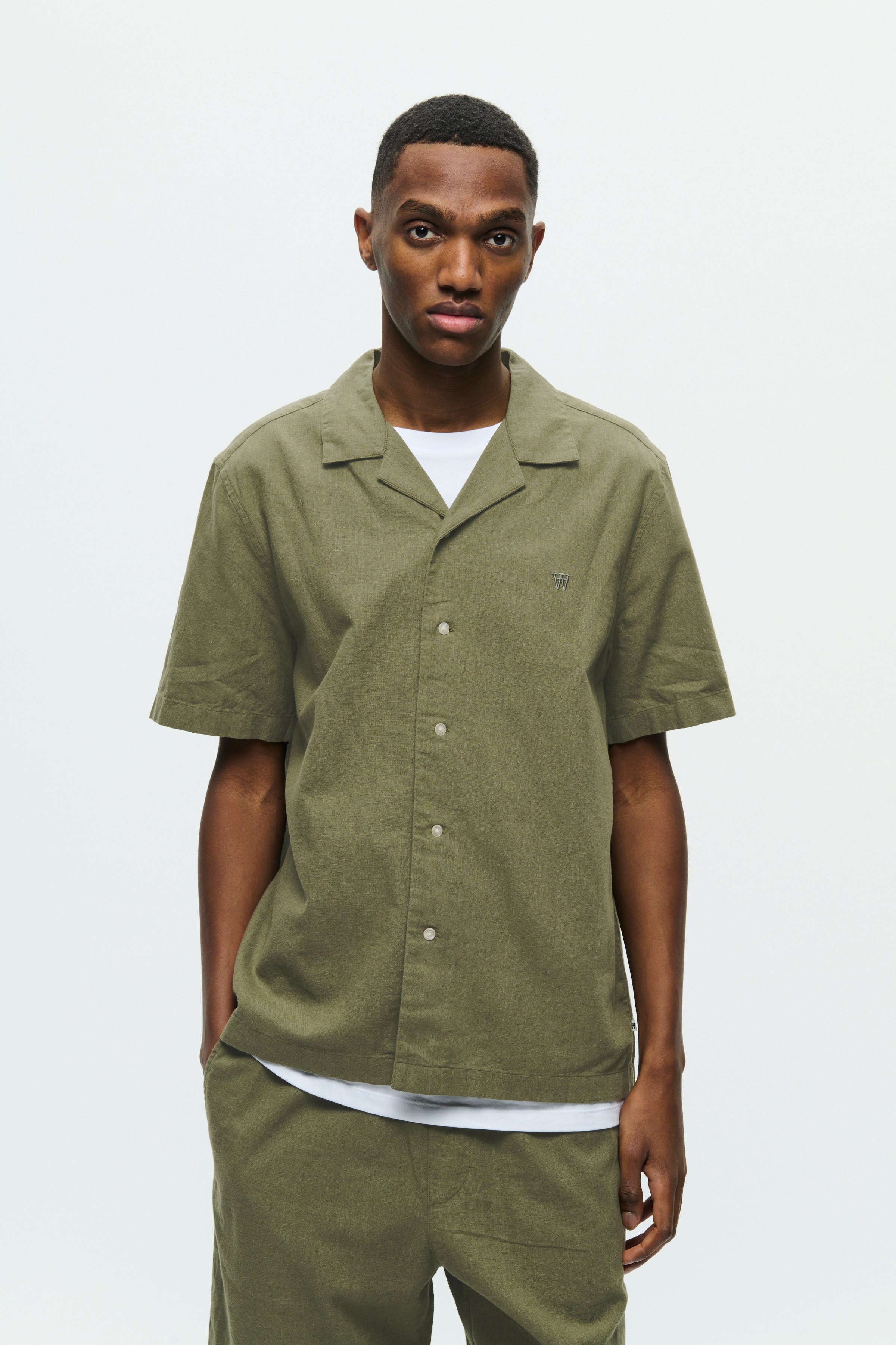 WWaaron Linnen Overhemd LOOKBOOK FRONT 30251403-180515