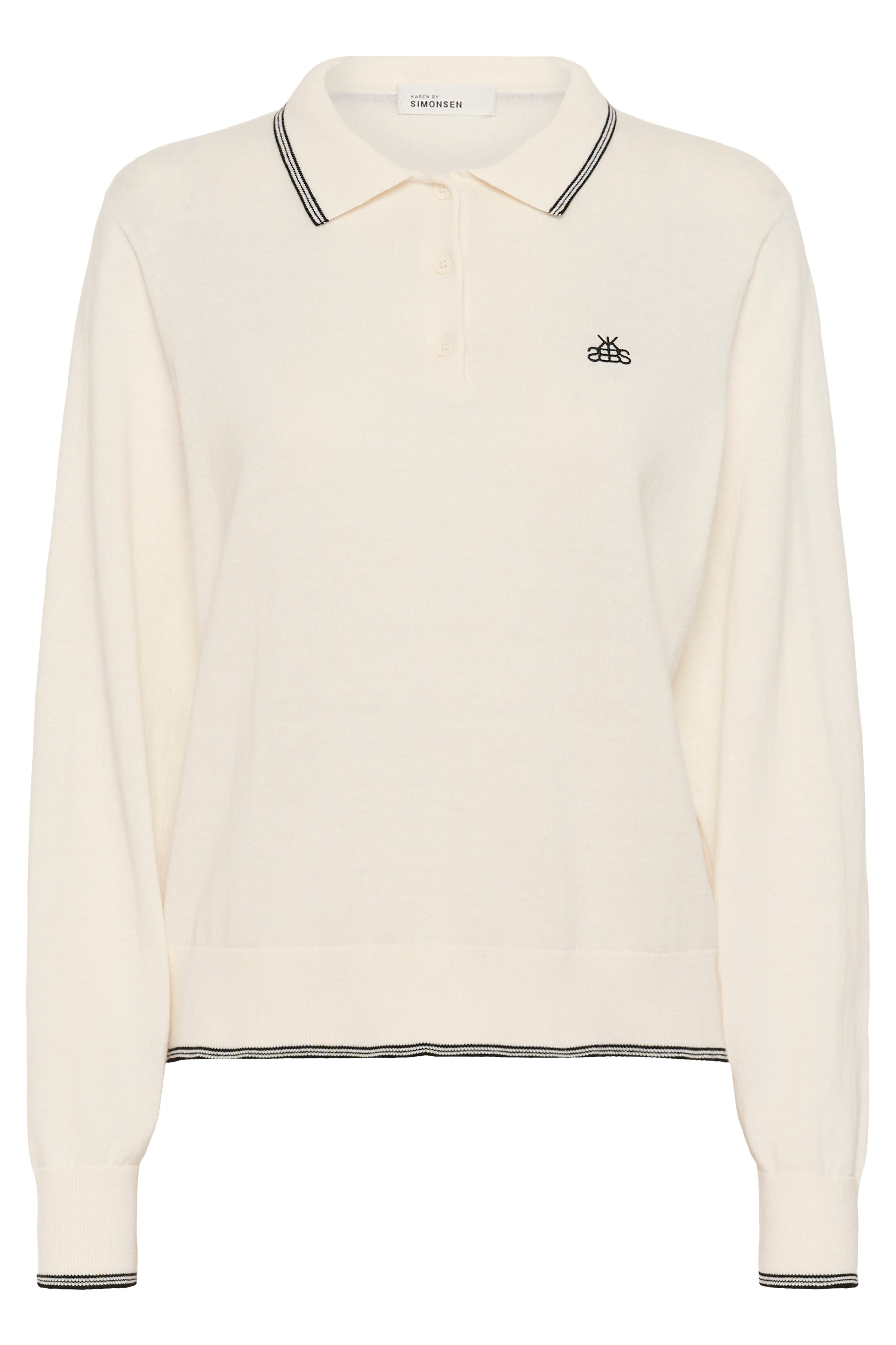 KBZabrina Poloskjorte i strikk PACK FRONT 10105682-181017