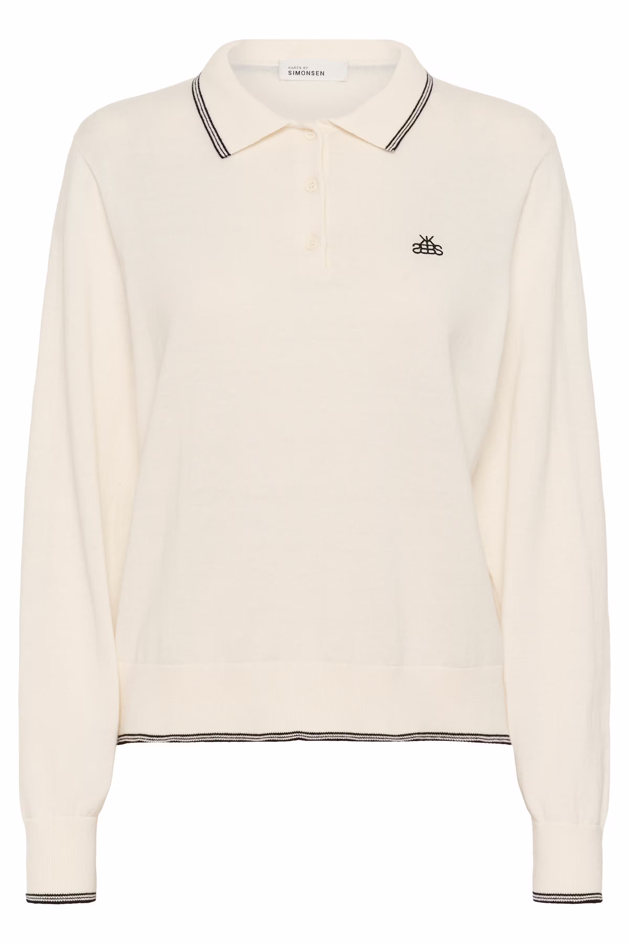 KBZabrina Stickad pikétröja PACK FRONT 10105682-110103