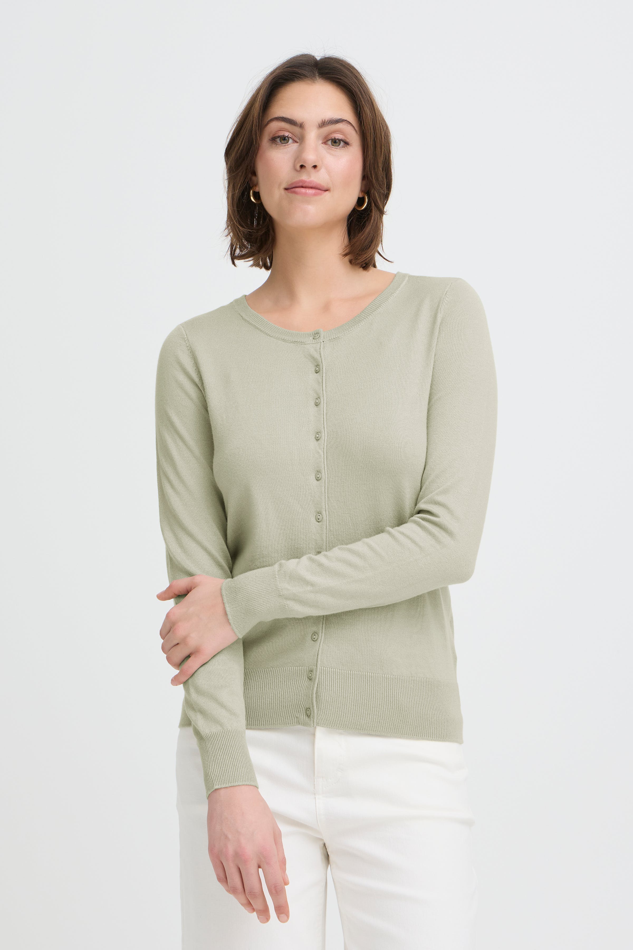 FRZUBASIC Cardigan LOOKBOOK FRONT 20604187-160110