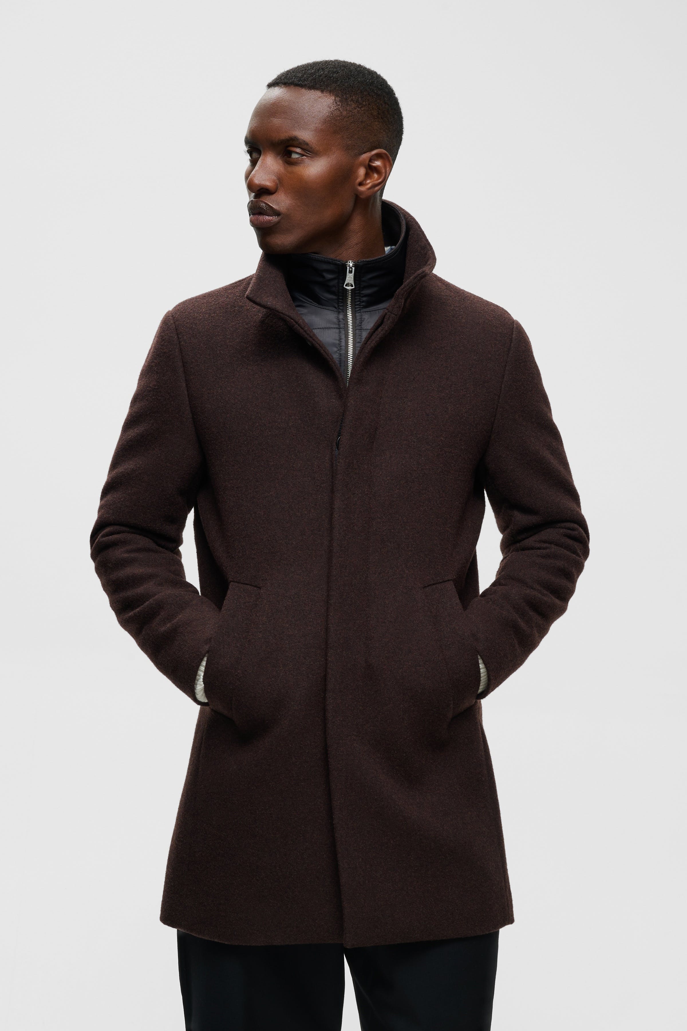 Harvey Wool Coat LOOKBOOK FRONT 30203845-191103