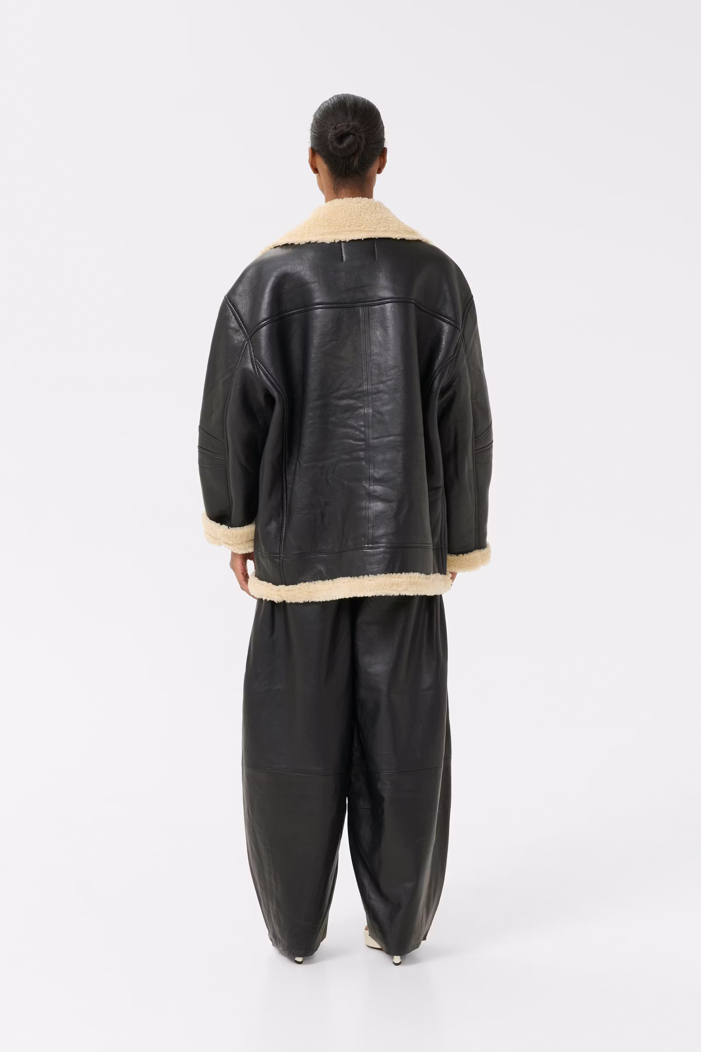 GZShilina Lederjacke LOOKBOOK BACK 10910336-100017