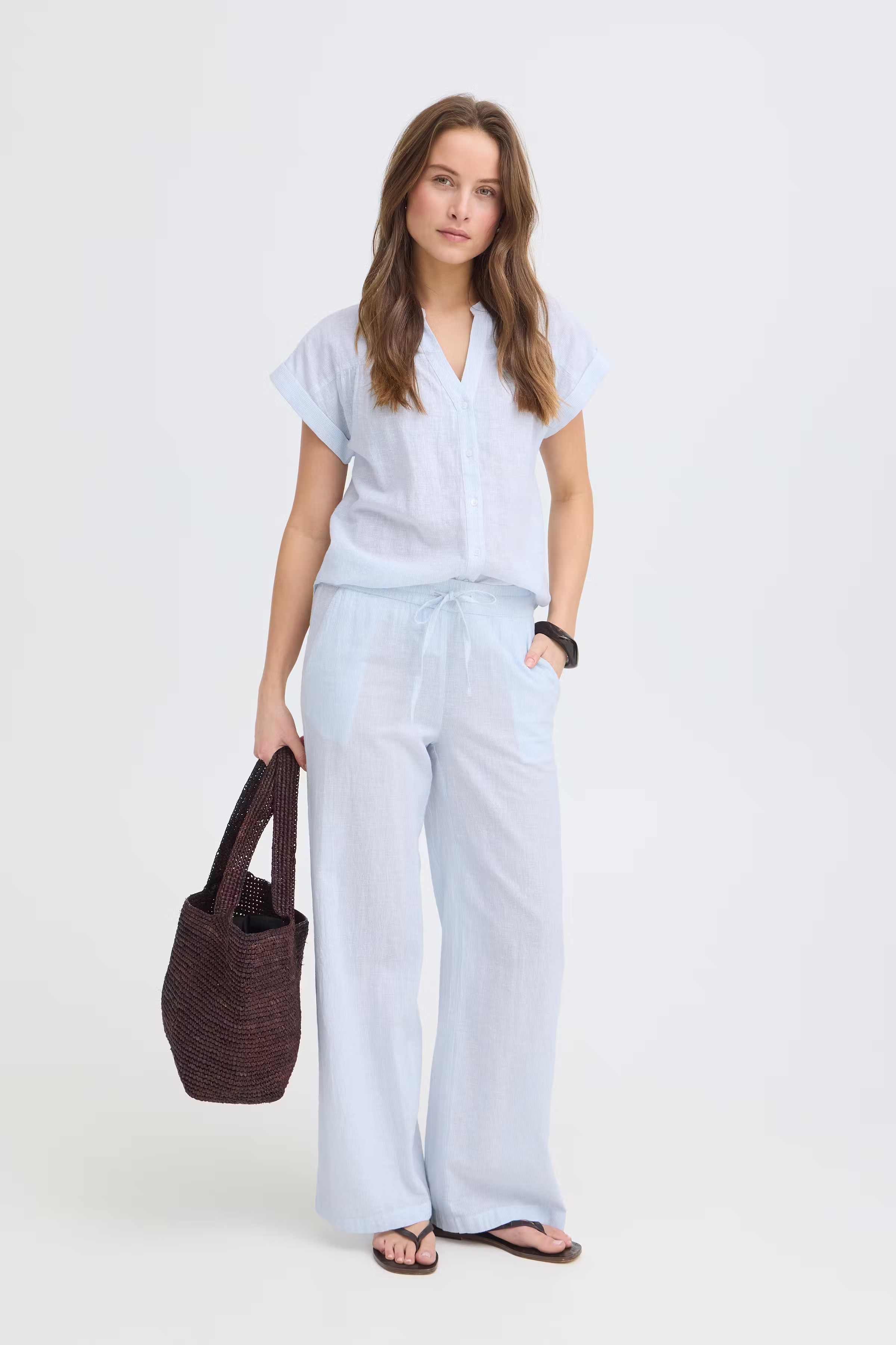 BYIZOLA Bukser LOOKBOOK FRONT 20818980-900008325