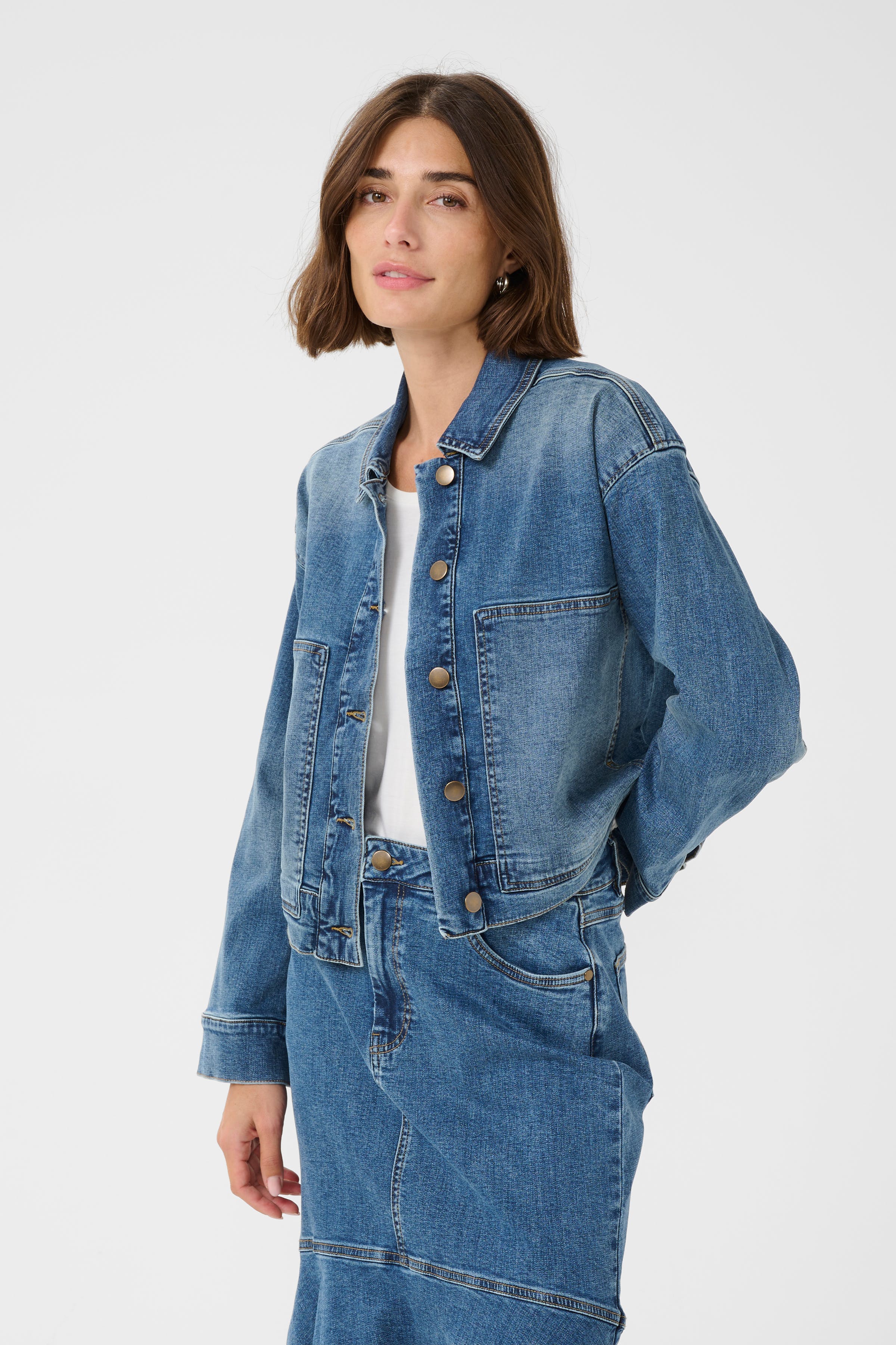 CUcyrine Denim jacket LOOKBOOK FRONT 50111971-107026