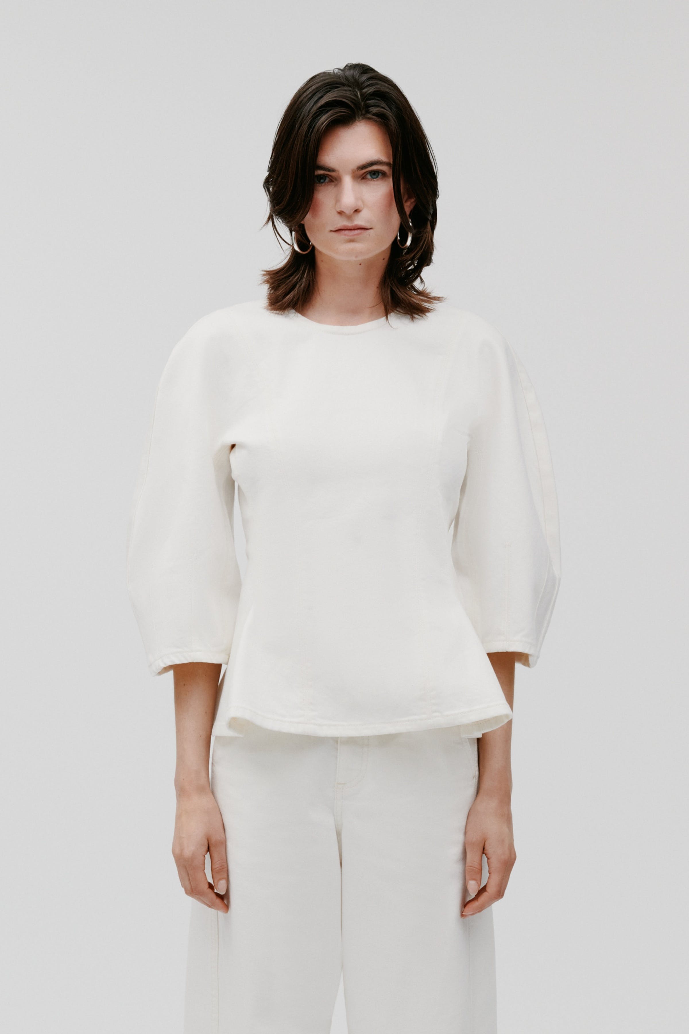 ELMA Blouse LOOKBOOK FRONT 30600737-WH010