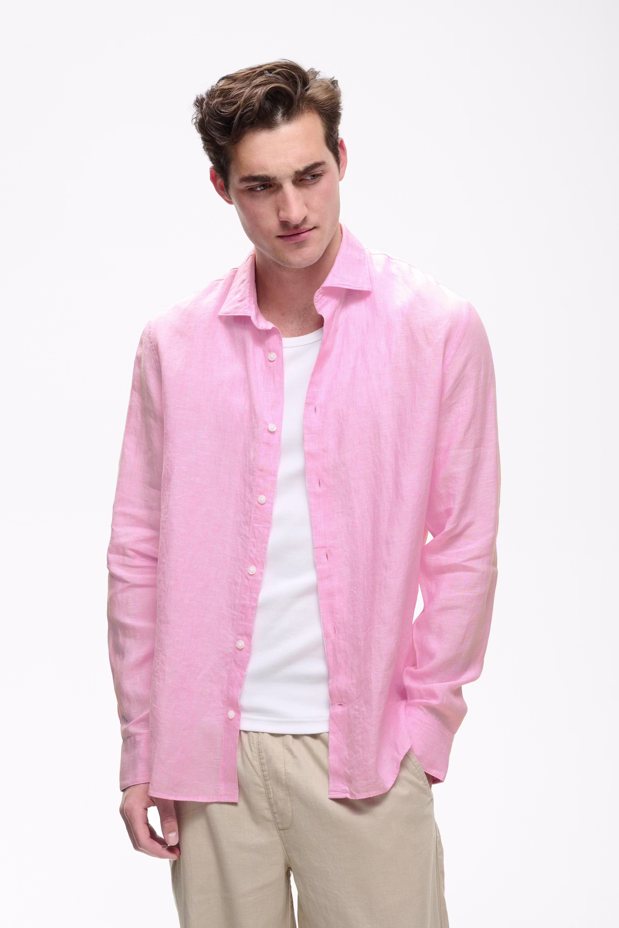 MAmarc linen shirt LOOKBOOK FRONT 30205841-142311