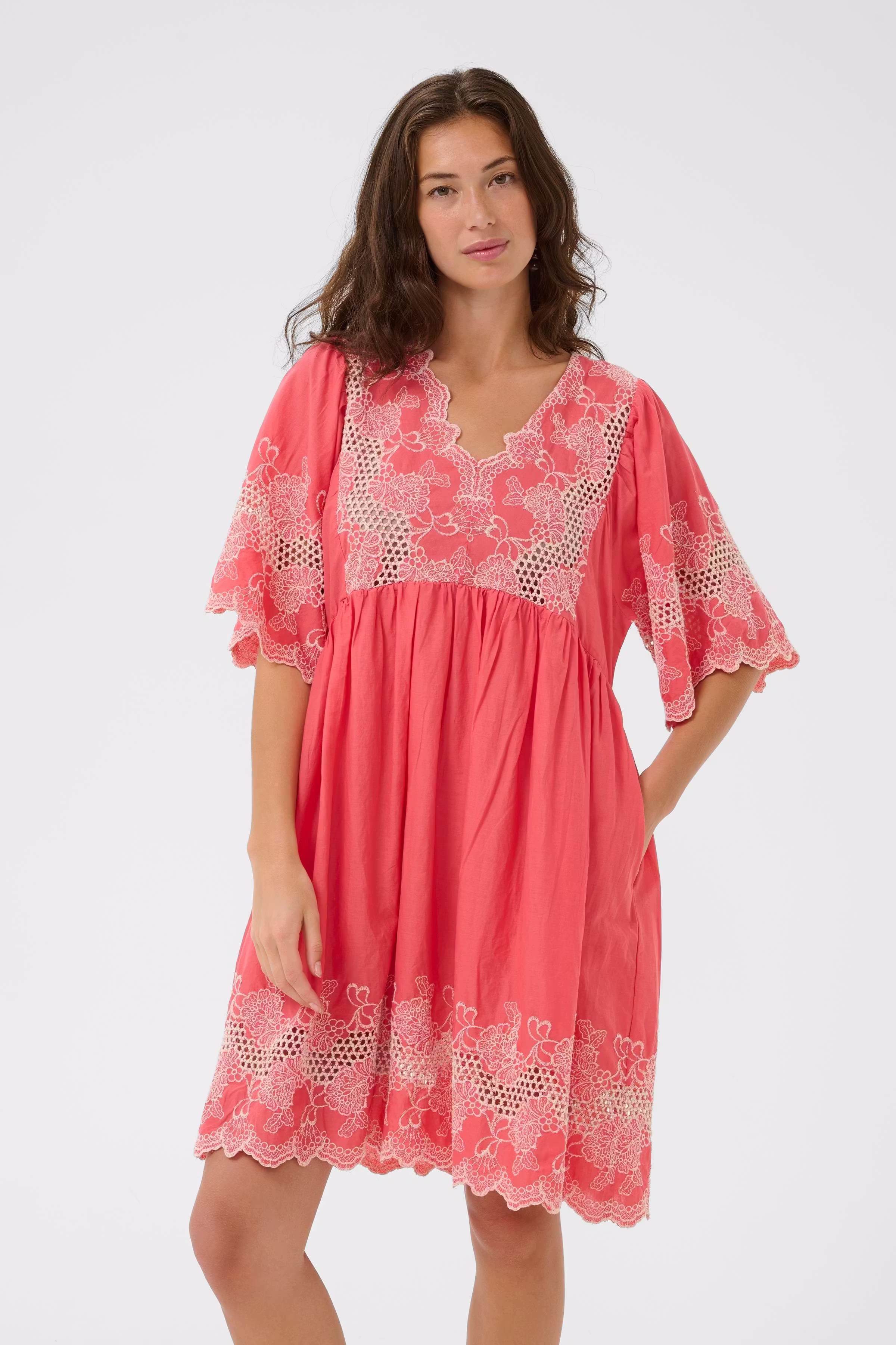 CUdenio Blondekjole LOOKBOOK FRONT 50113016-161640