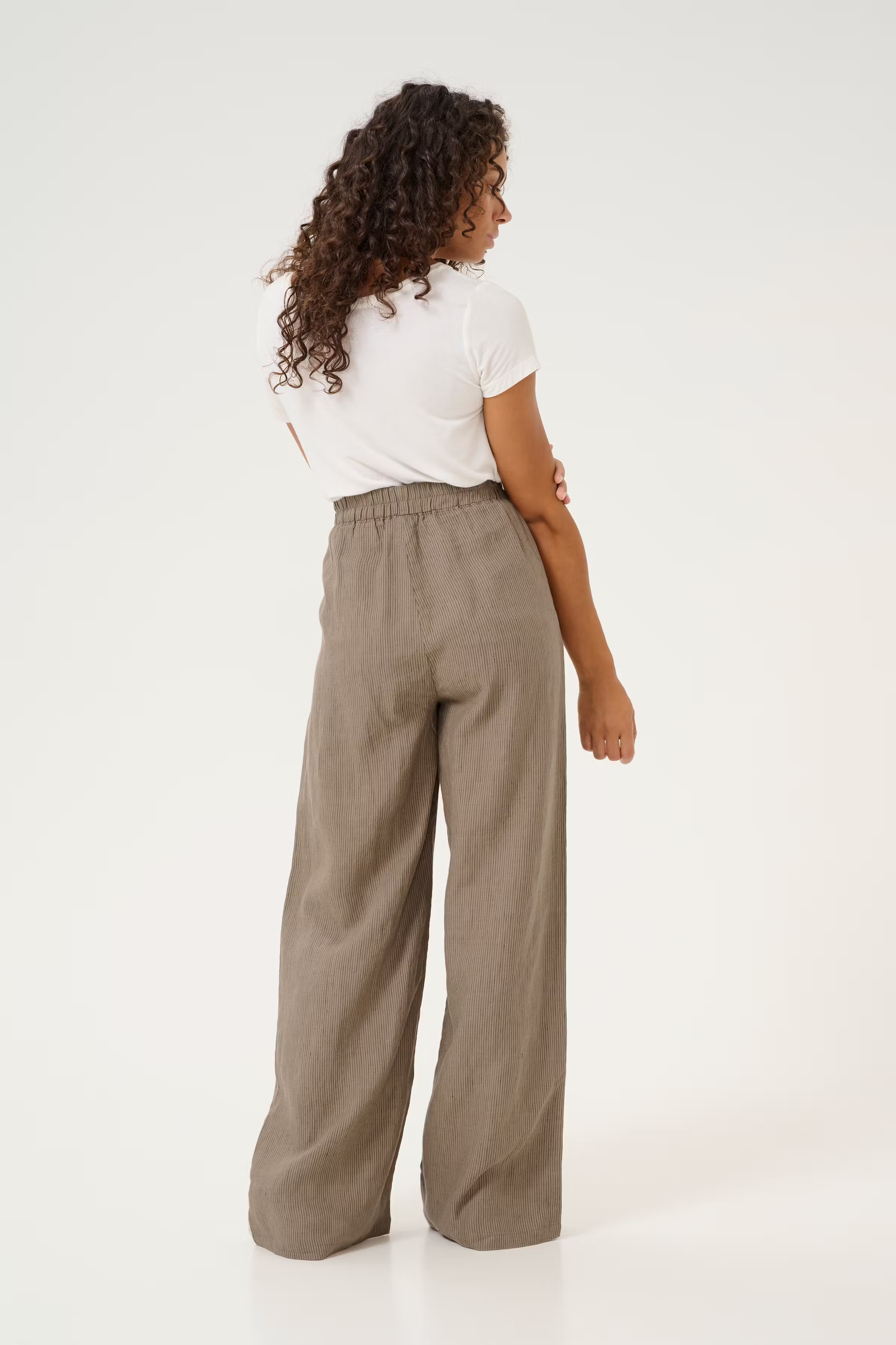 CUnyssa 100% Hørbukser LOOKBOOK BACK 50111693-107484