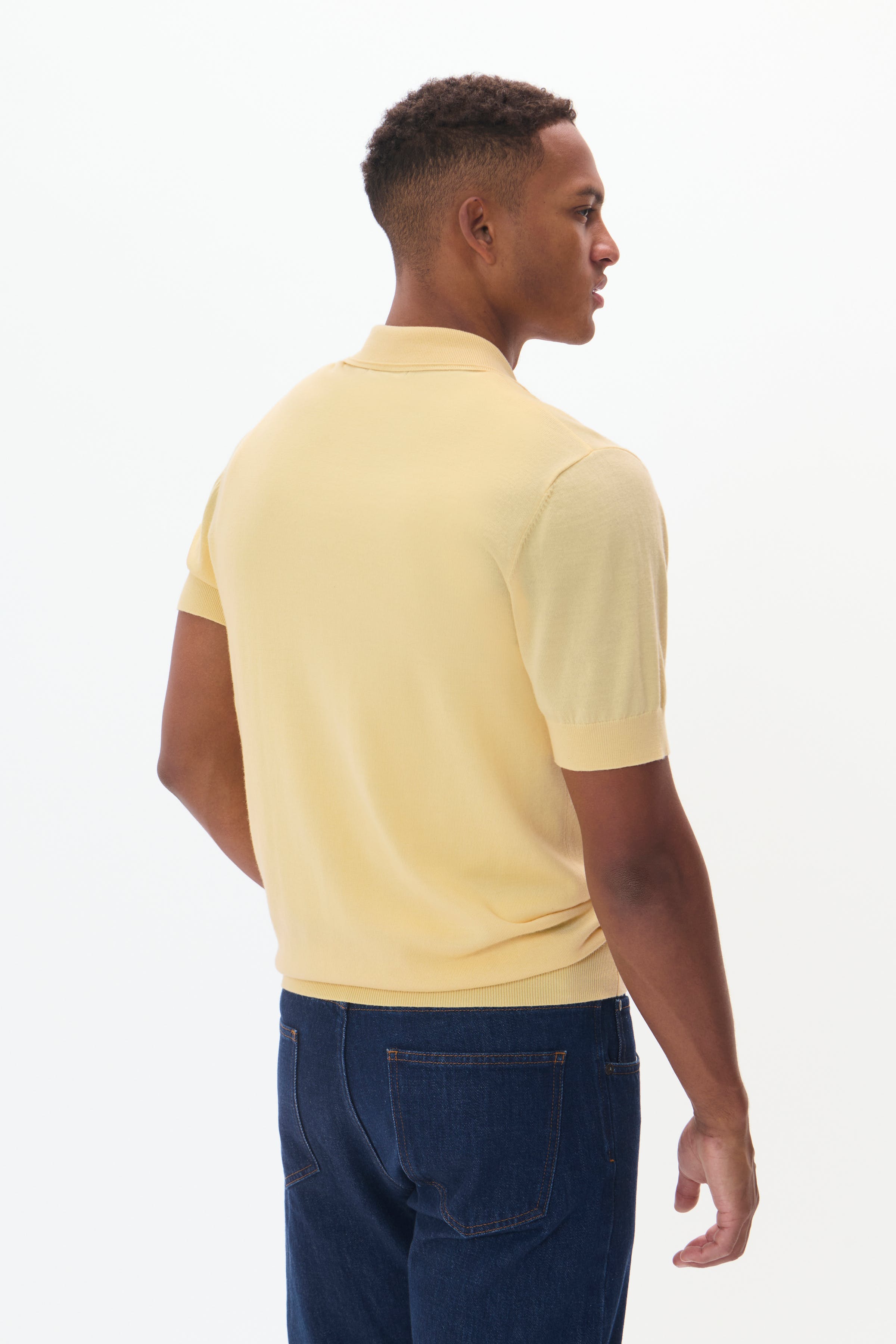 MAPolo Stickad tröja LOOKBOOK BACK 30205874-120826