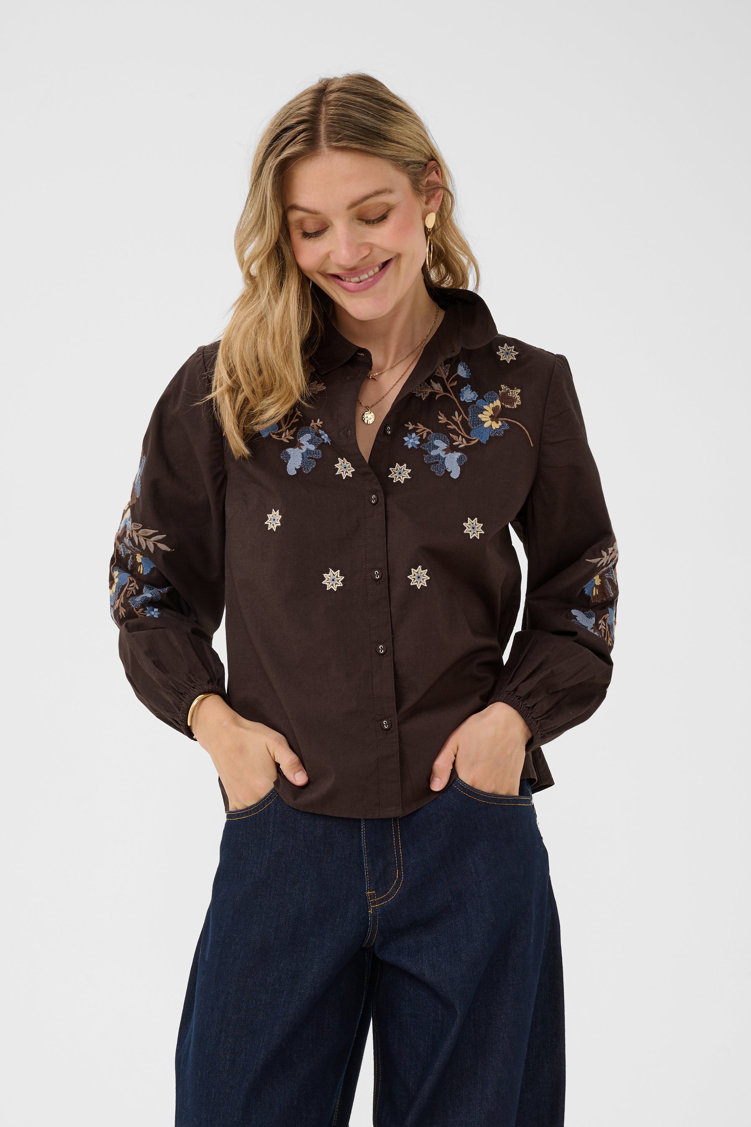 CRPeona Skjorte LOOKBOOK FRONT 10615302-191016