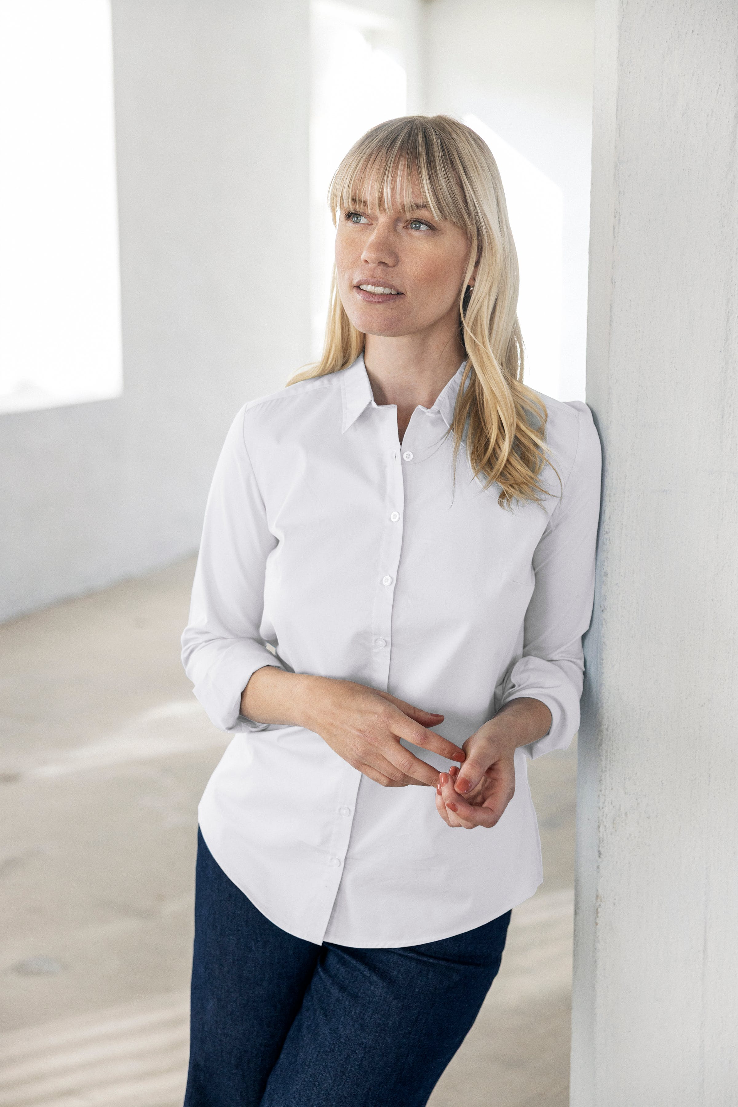 Langærmet skjorte LOCATION NONE 20600181-60002