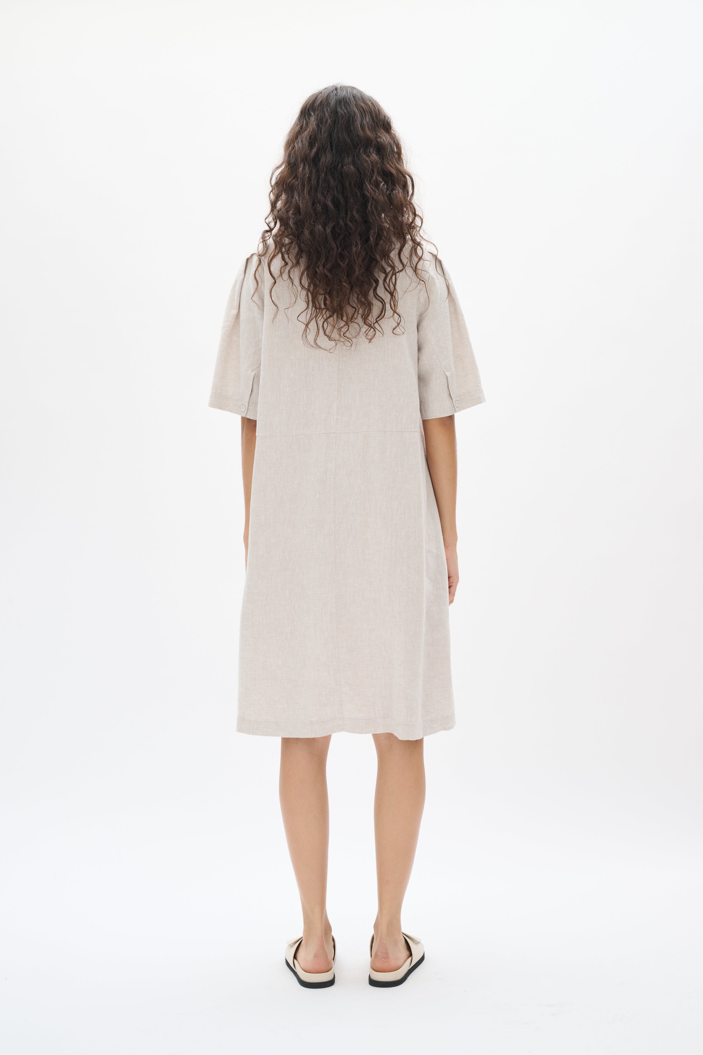 RimoneIW Linen Dress LOOKBOOK BACK 30110365-1304031