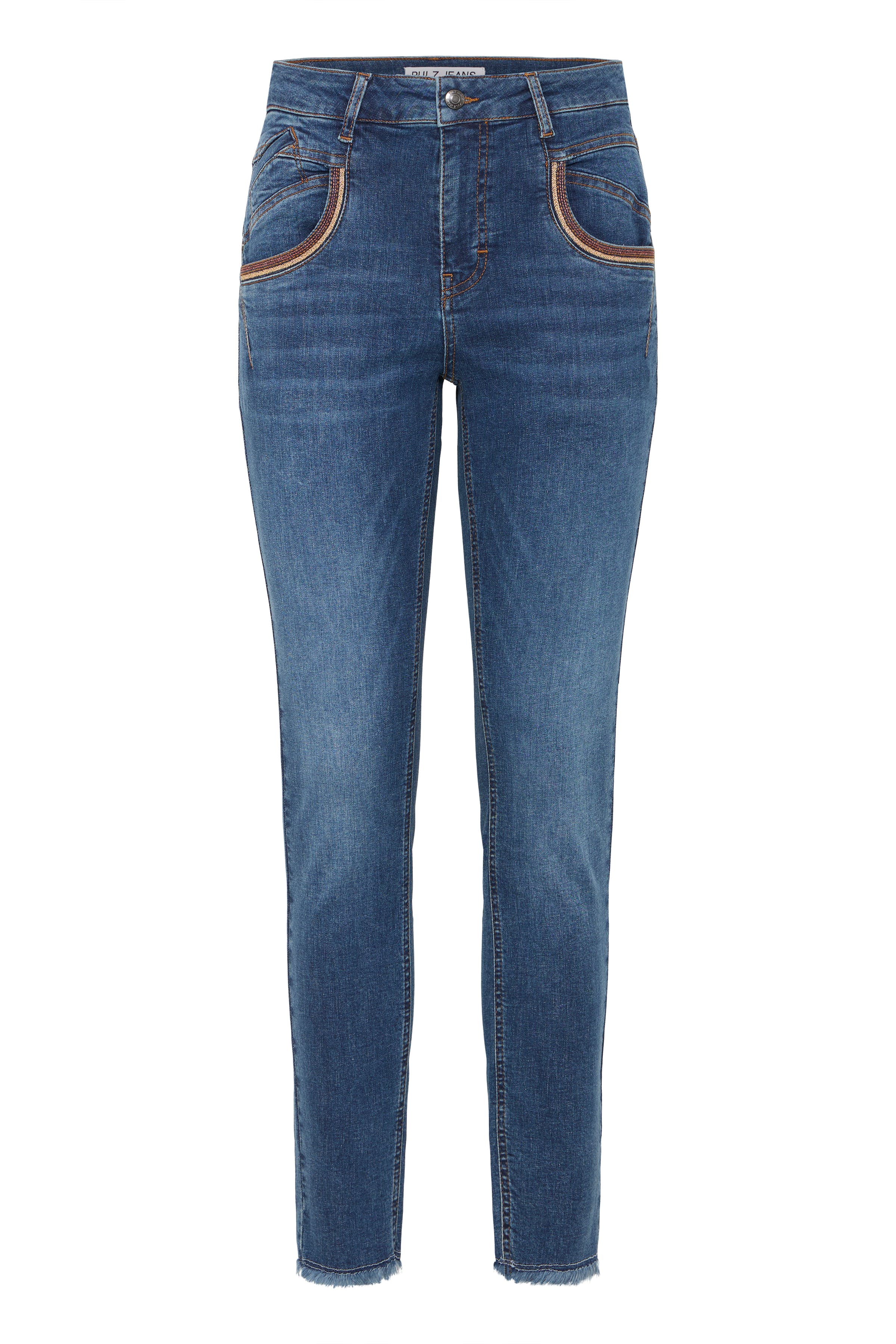 PZCARMEN HW JEANS SKINNY LEG PACK FRONT 50210185-200002