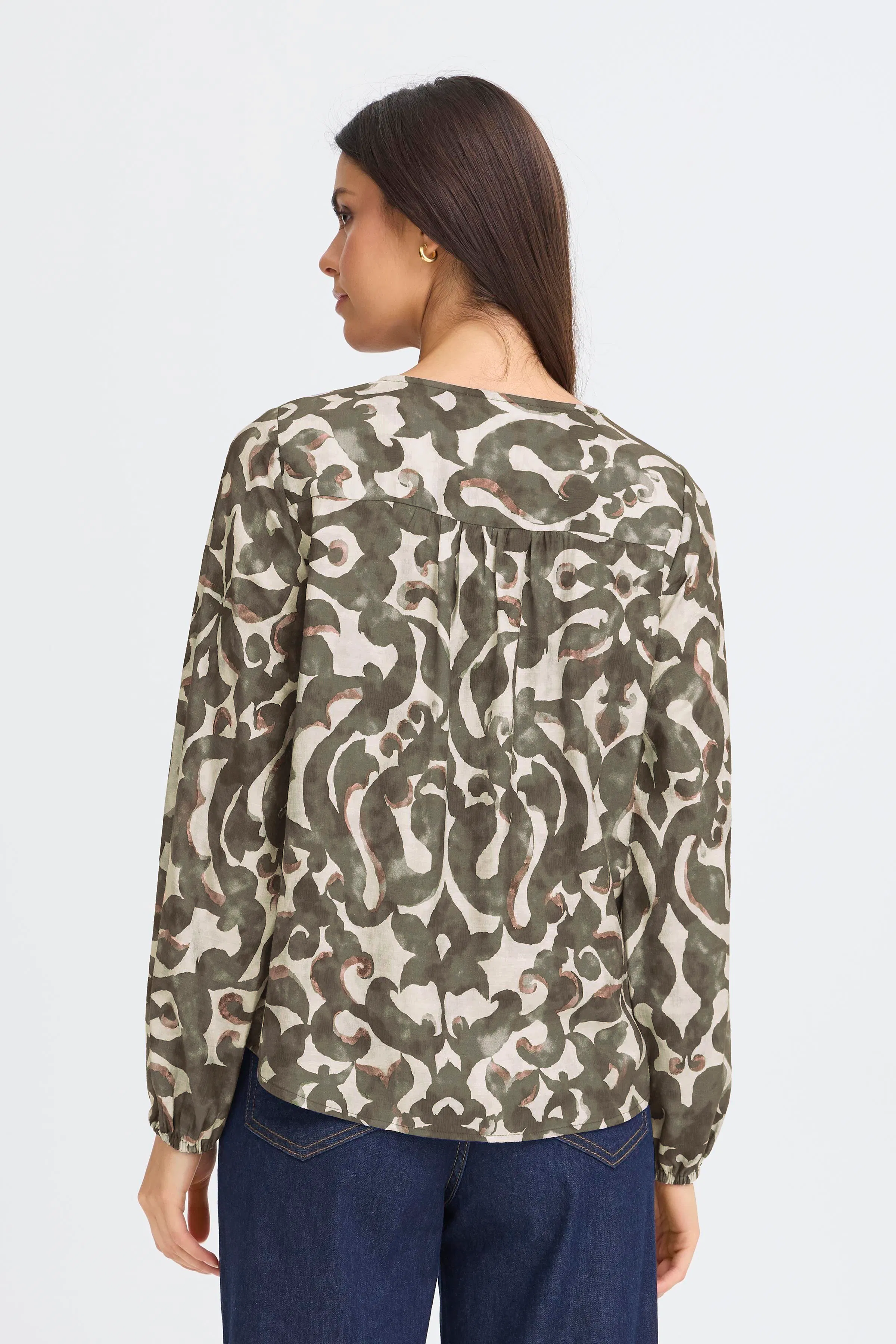 FRARIANA Bluse LOOKBOOK BACK 20617394-900004461