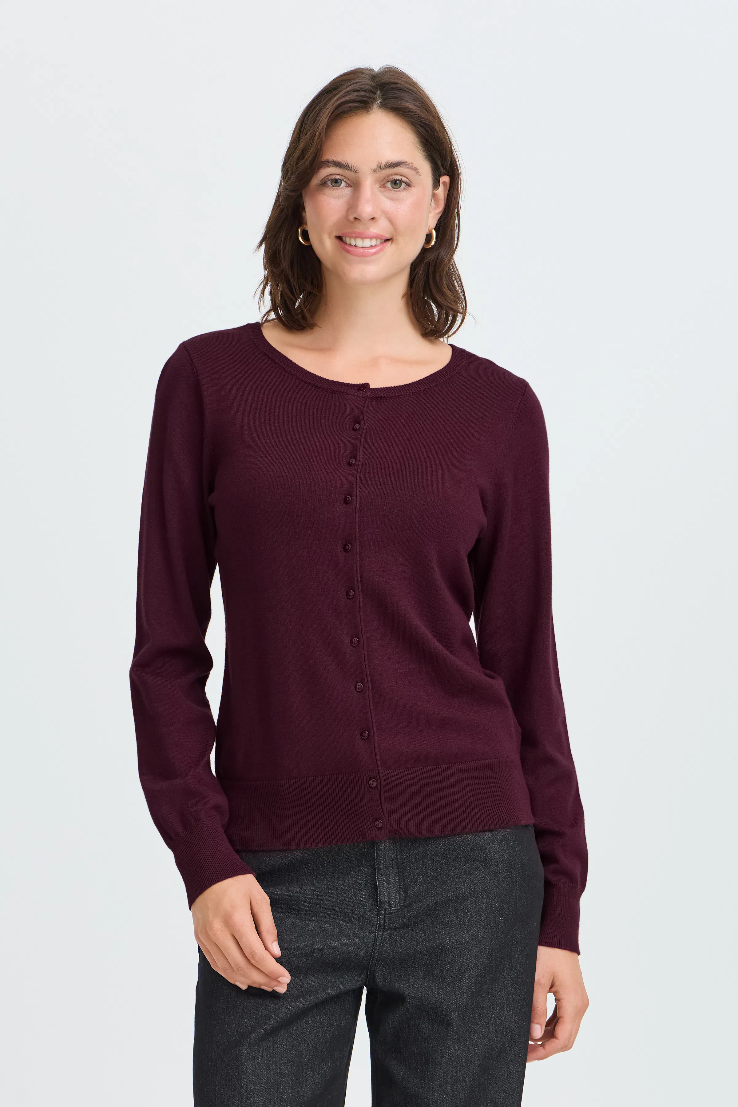 FRZubasic Cardigan LOOKBOOK FRONT 20604187-191627