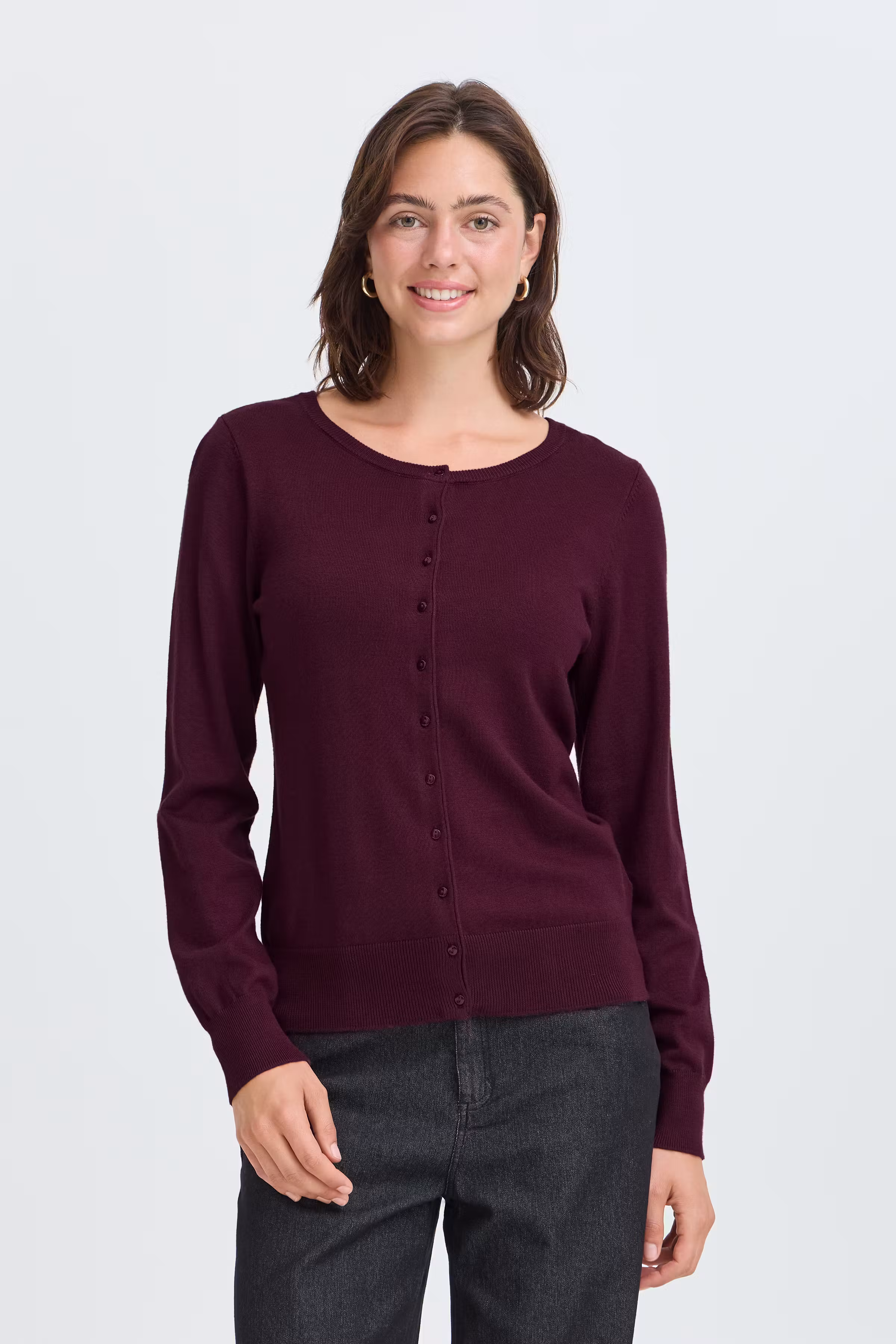FRZubasic Cardigan LOOKBOOK FRONT 20604187-191627