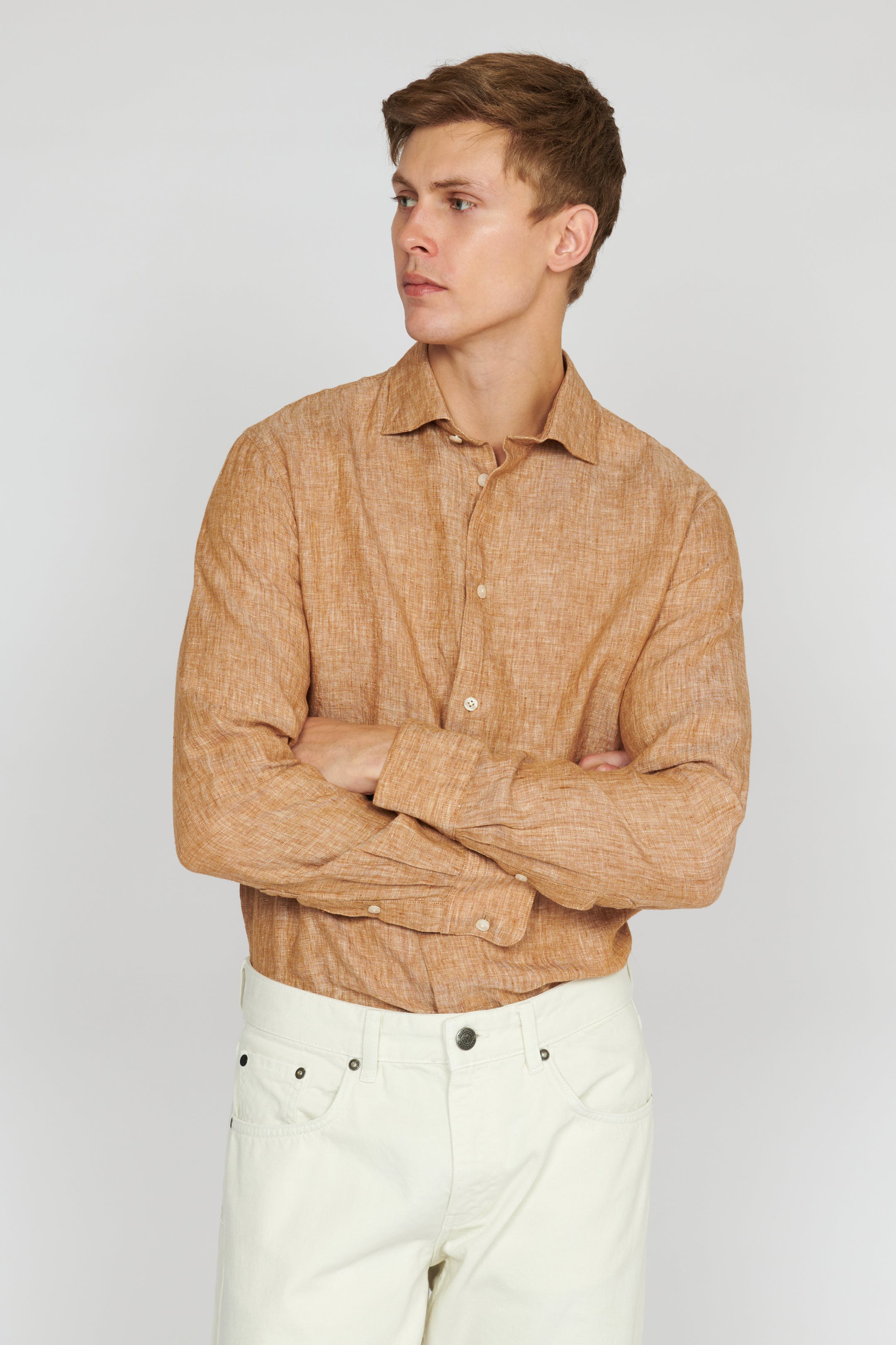MAmarc linneskjorta LOOKBOOK FRONT 30205841-171128