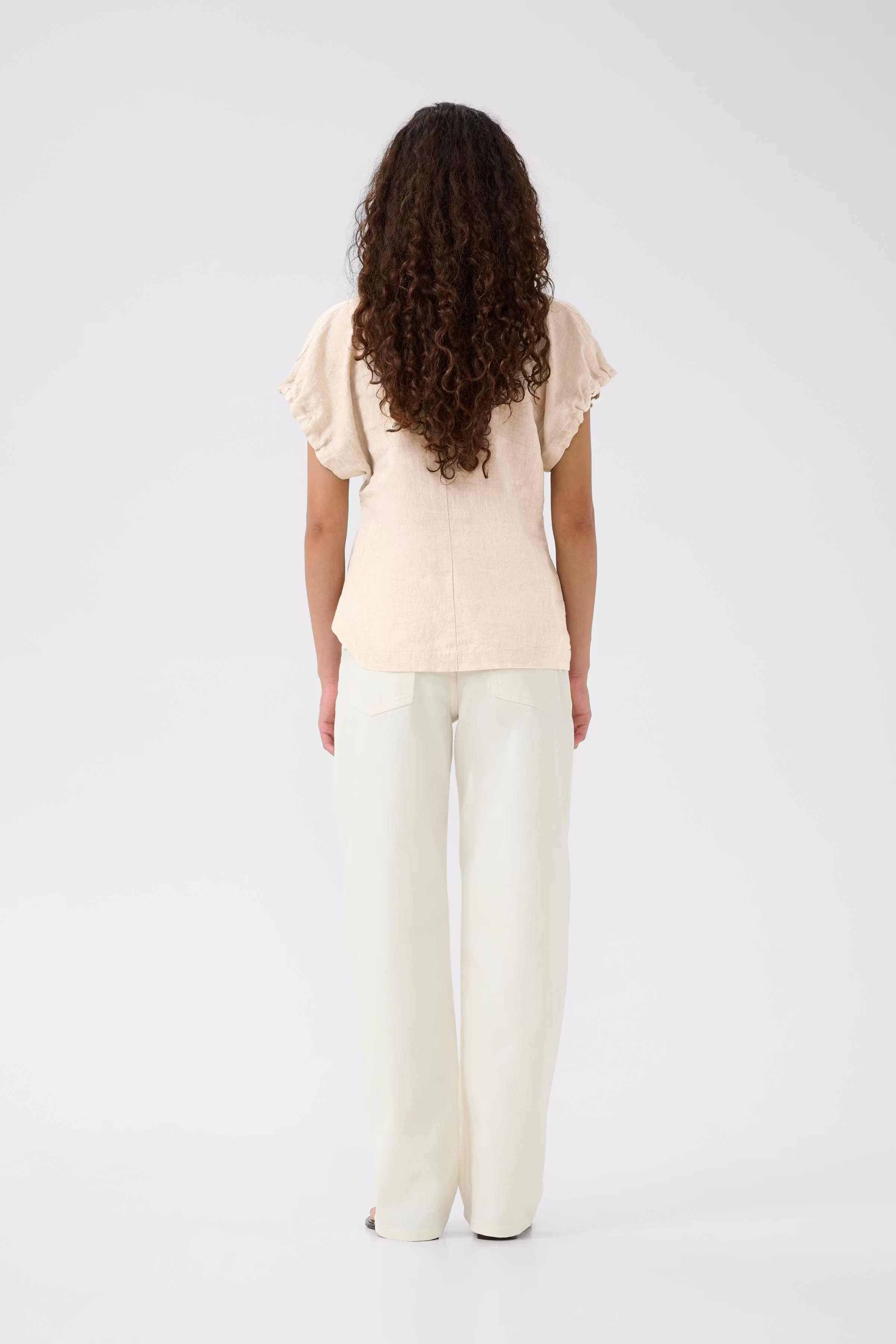 RigittaIW Linen Top LOOKBOOK BACK 30110342-1304031