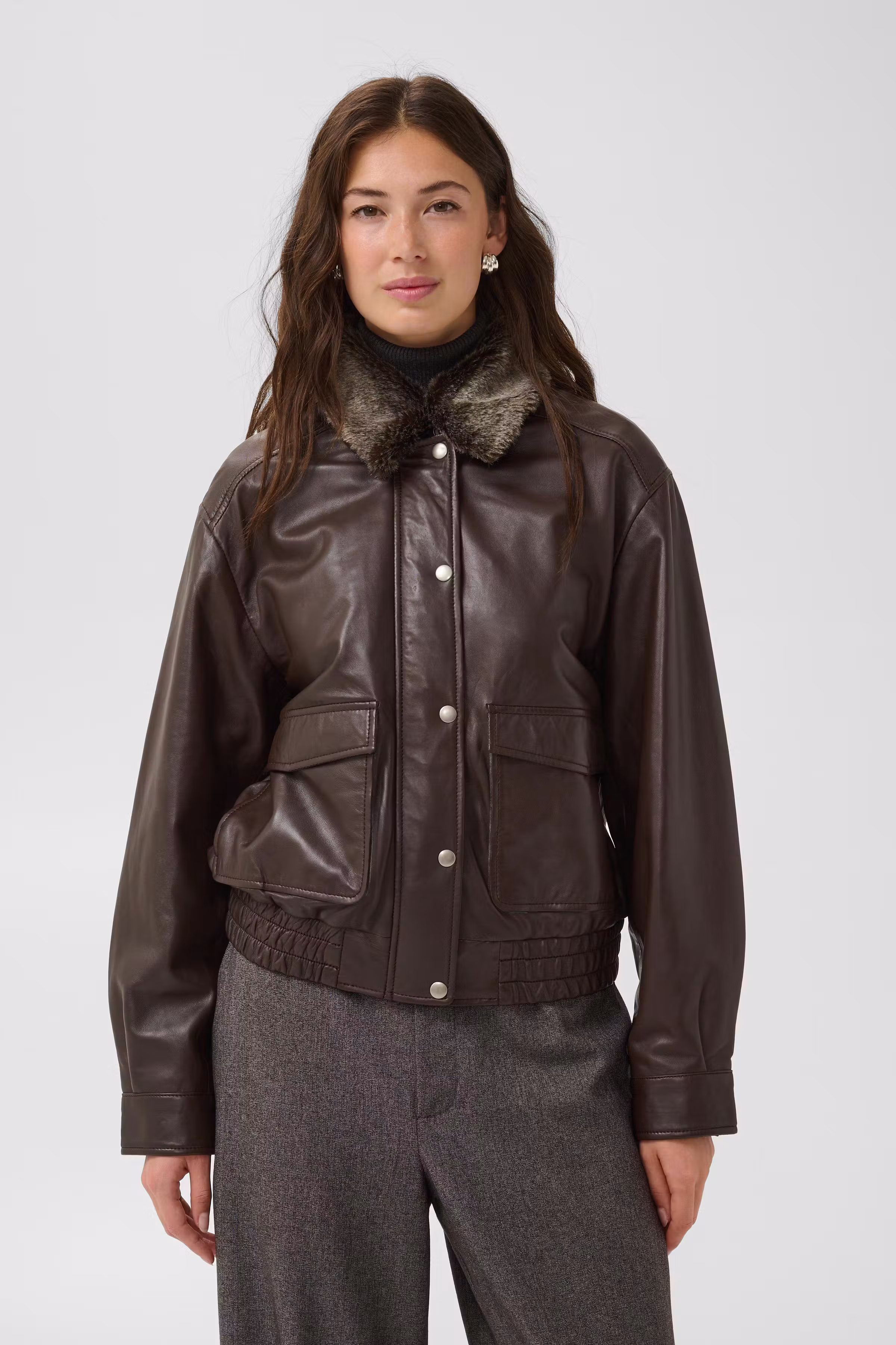 CUBORGNY Læderjakke LOOKBOOK FRONT 50114183-190915