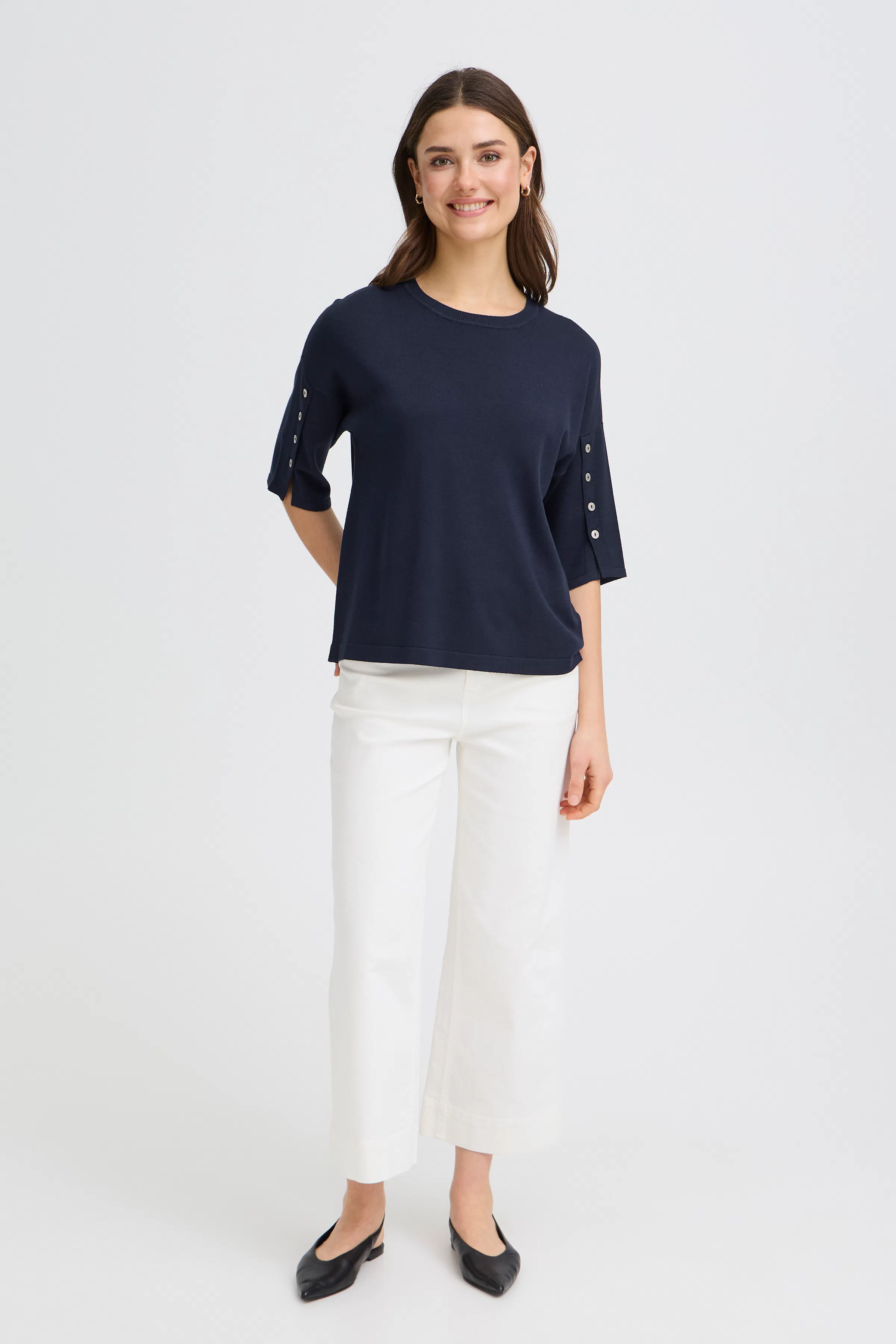 FRBESMOCK Pullover LOOKBOOK FRONT 20617865-193923