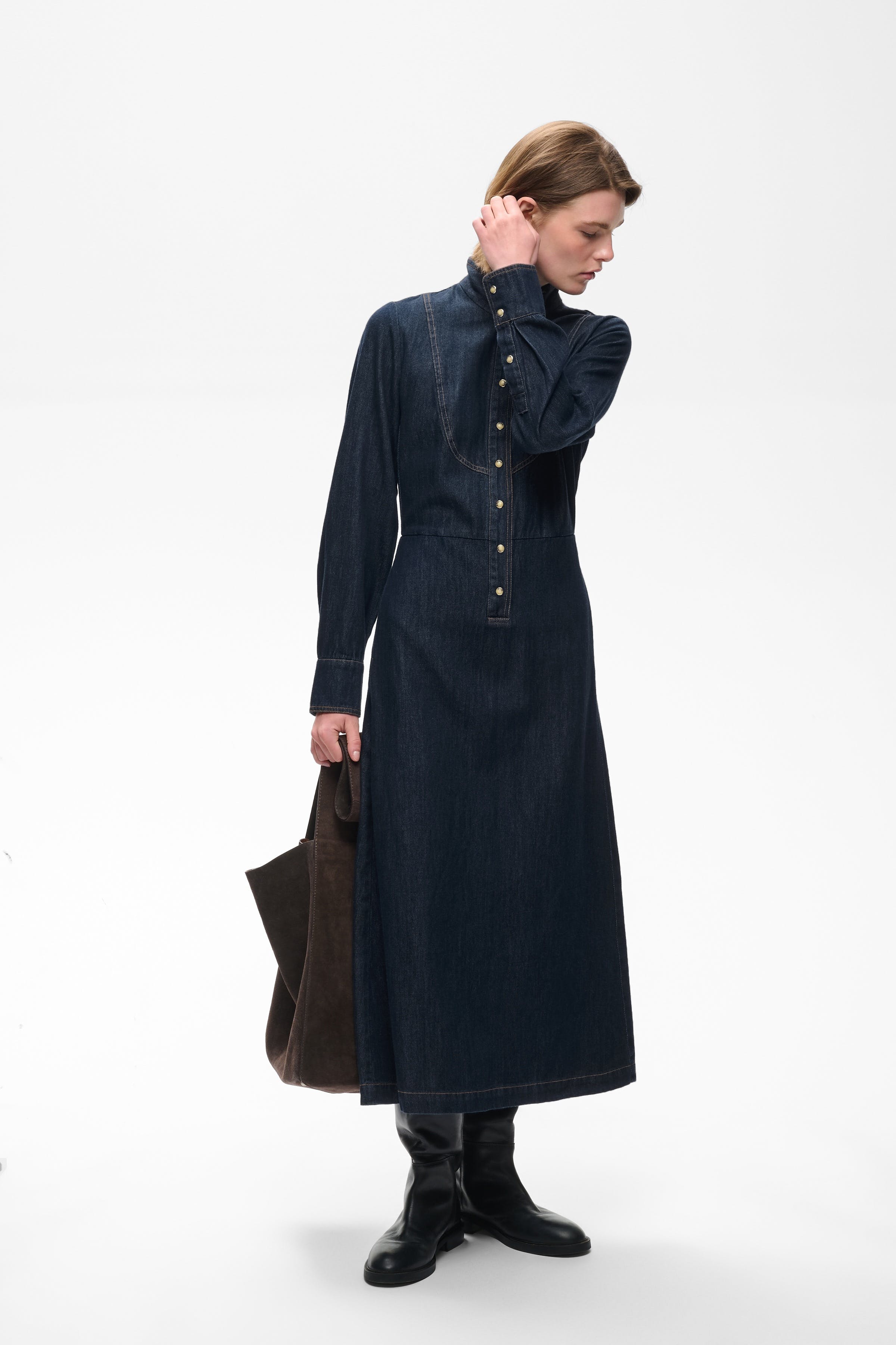HIROIW Kjole LOOKBOOK FRONT 30112788-900006618