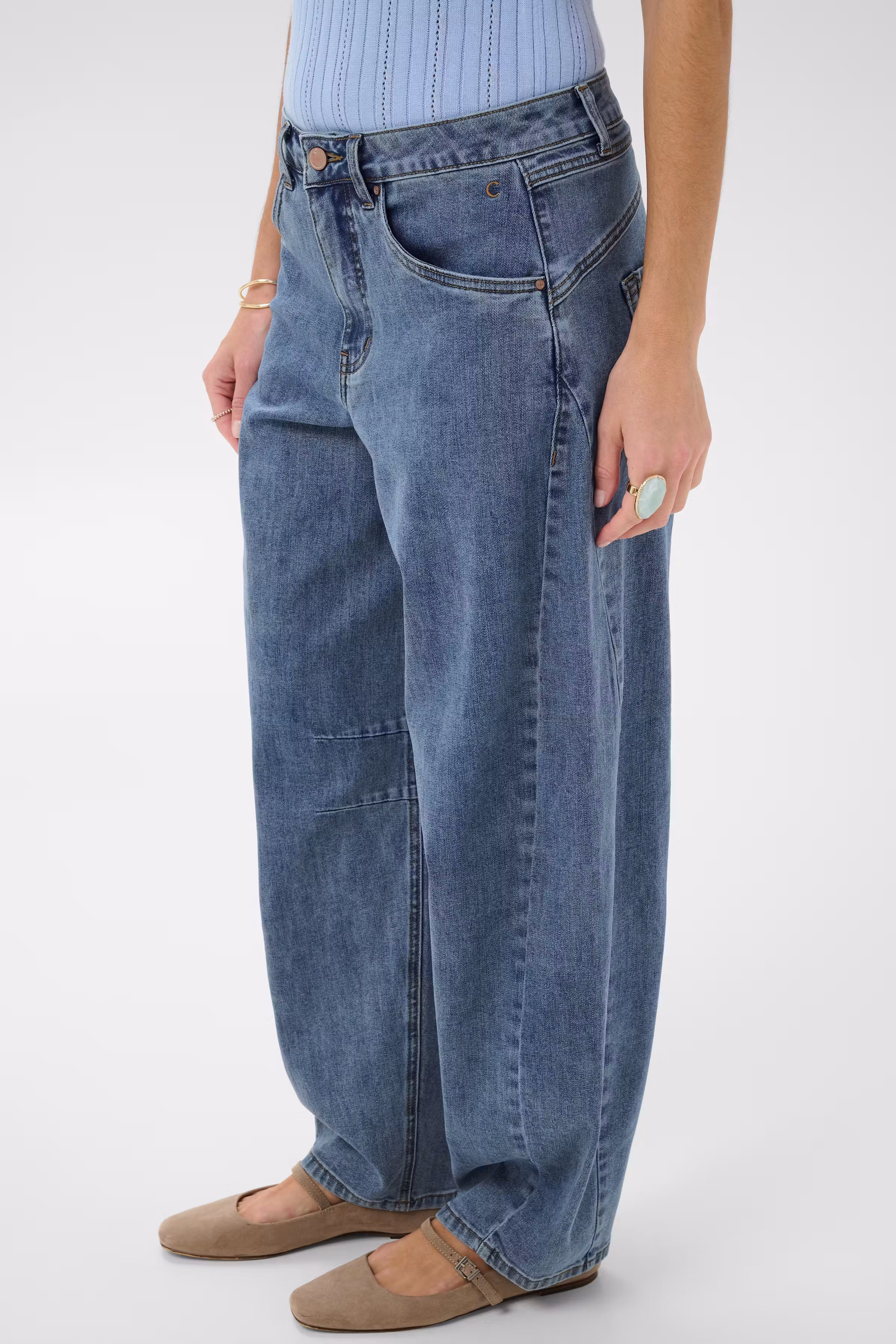 CRBahren Barrel Jeans LOOKBOOK DETAIL 10614217-110092