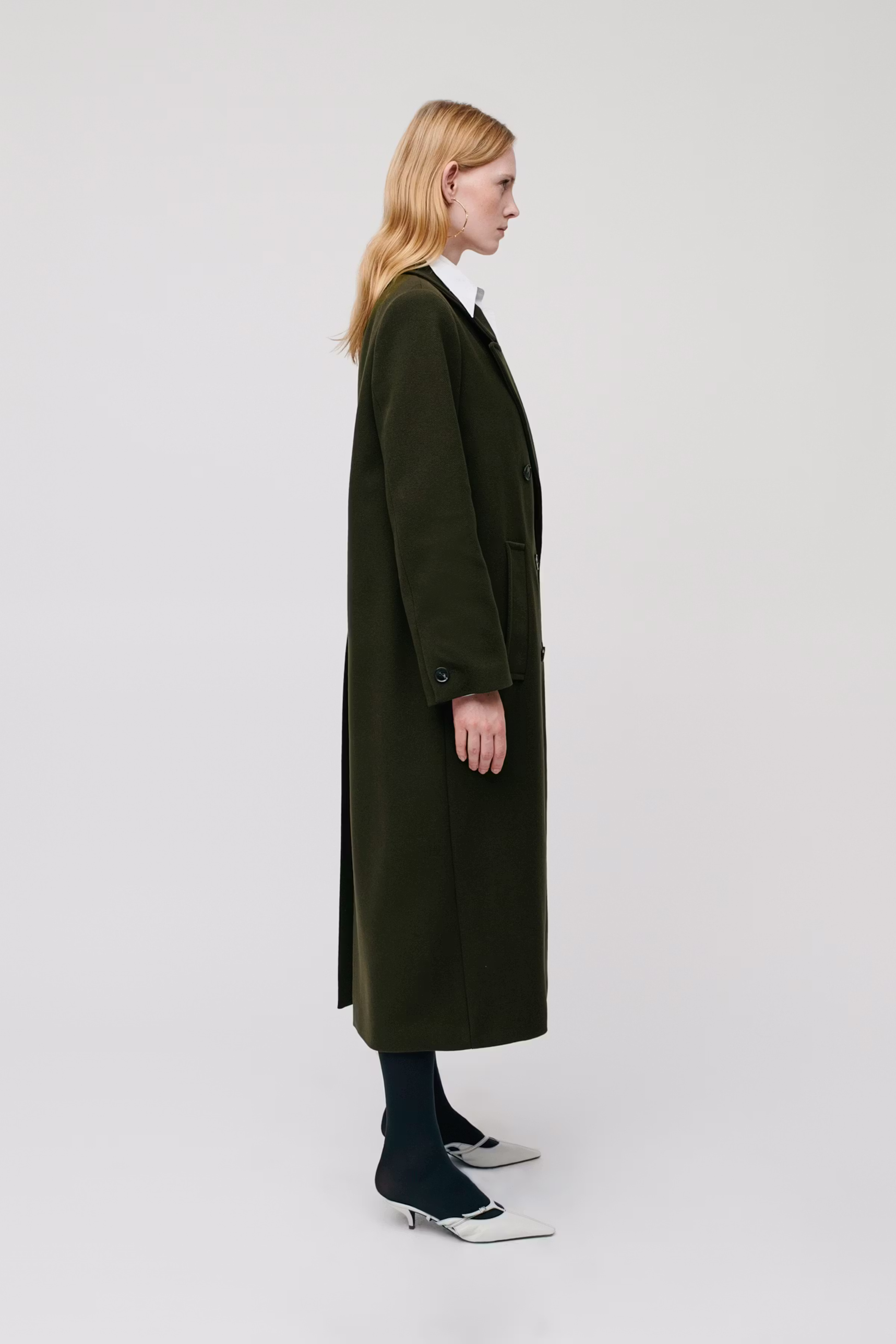 CLEMENCE Frakke LOOKBOOK FRONT 30600180-GR598