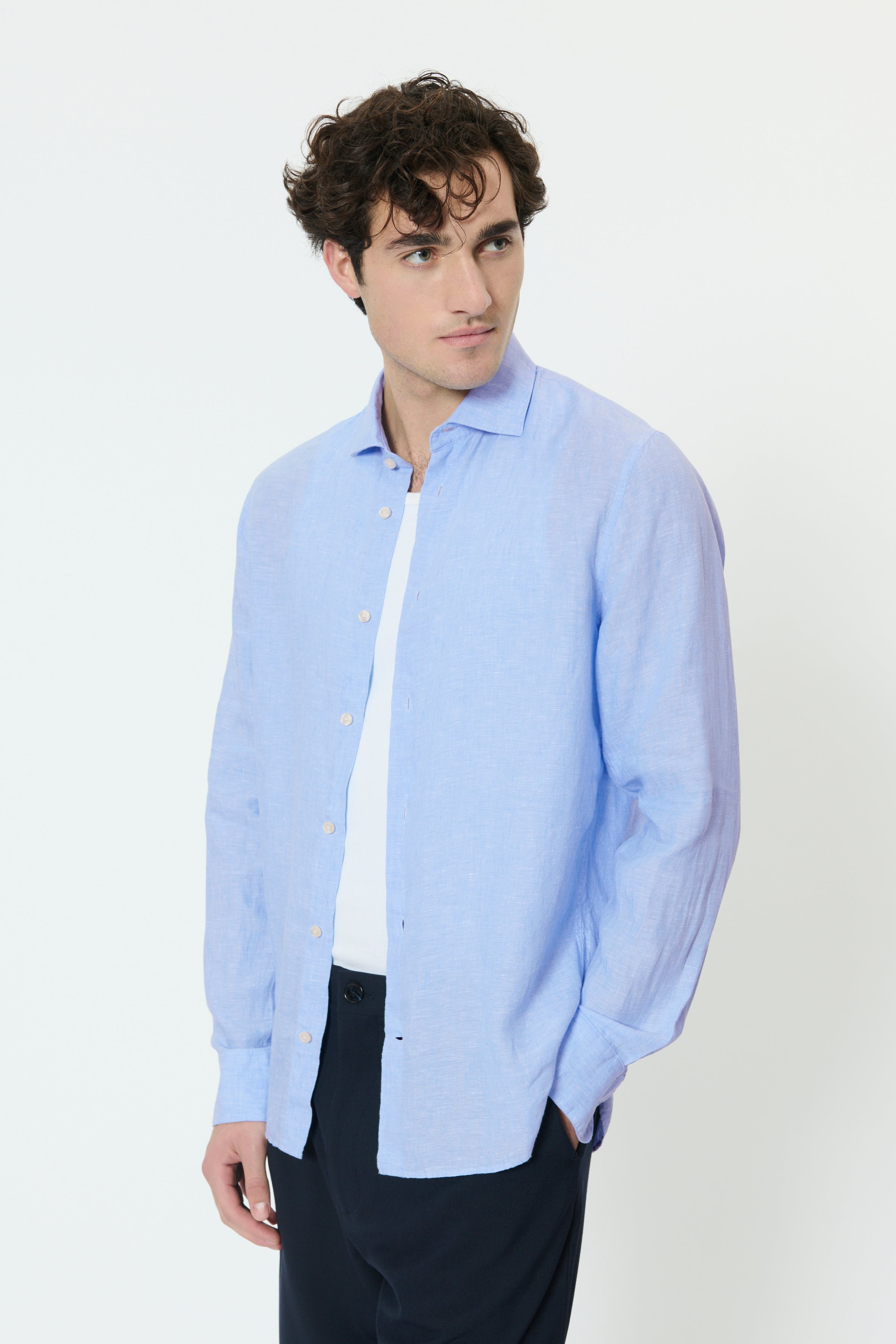 MAmarc linen shirt LOOKBOOK FRONT 30205841-154030
