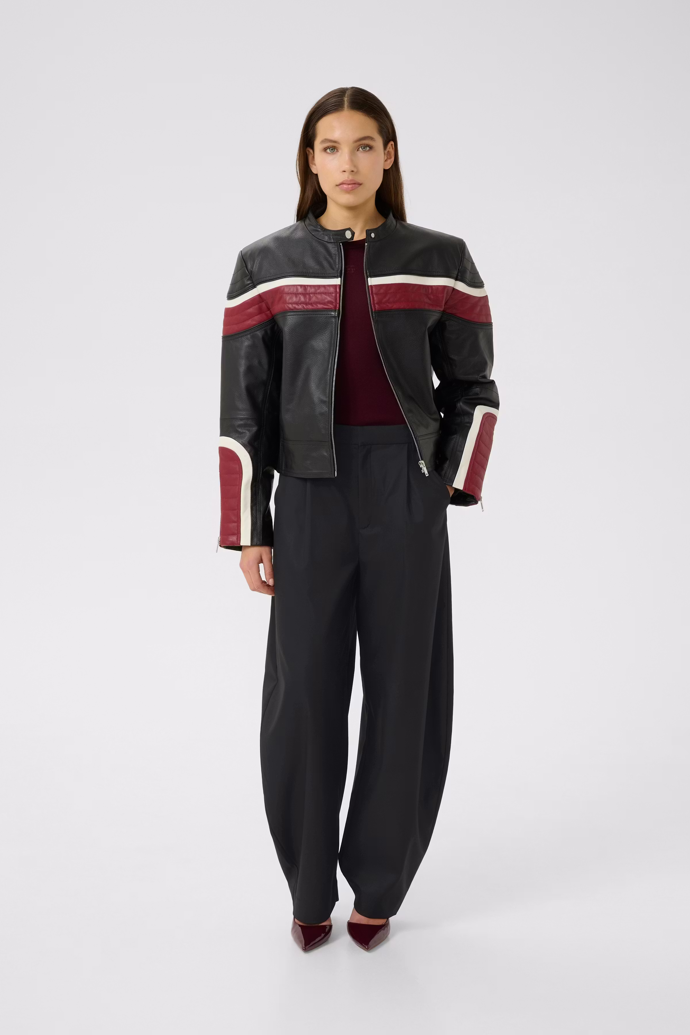 GZcallia Barrel broek LOOKBOOK FRONT 10910449-100017