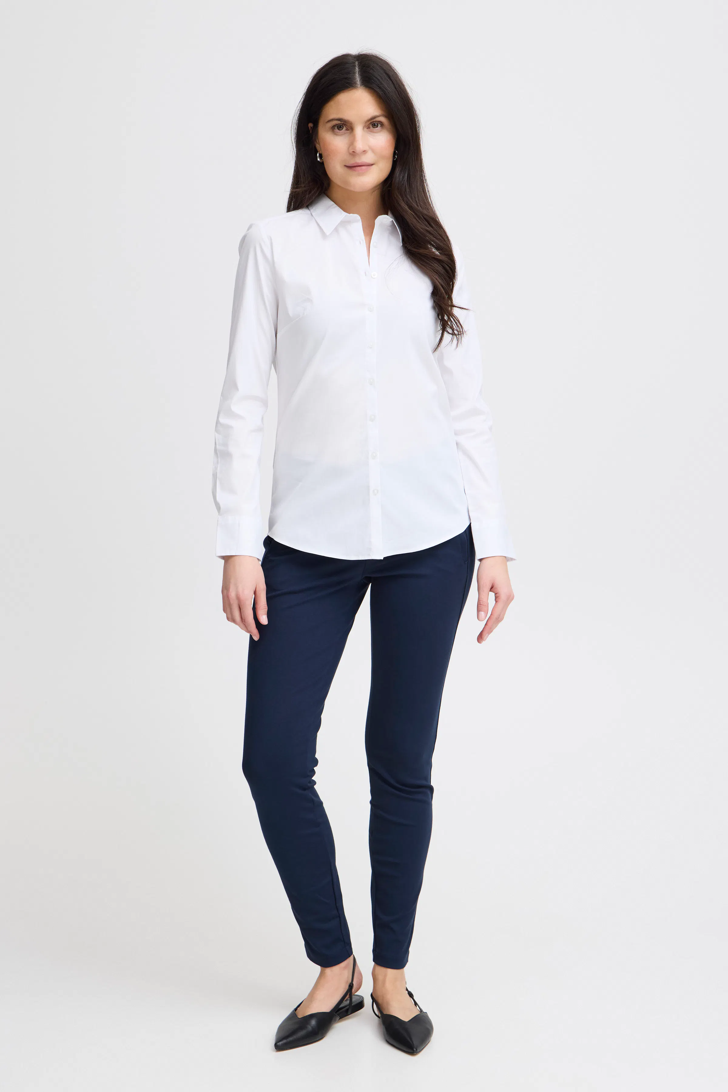 Langermet skjorte LOOKBOOK FRONT 20600181-60002