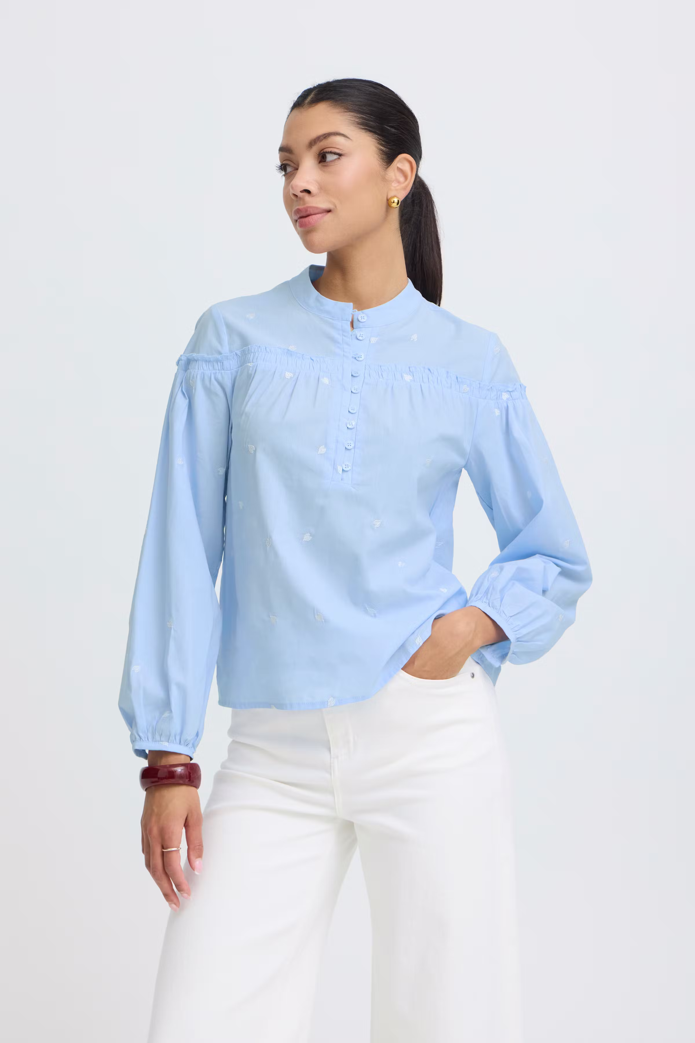 BYHJERTLIG Bluse LOOKBOOK FRONT 20818998-900008374