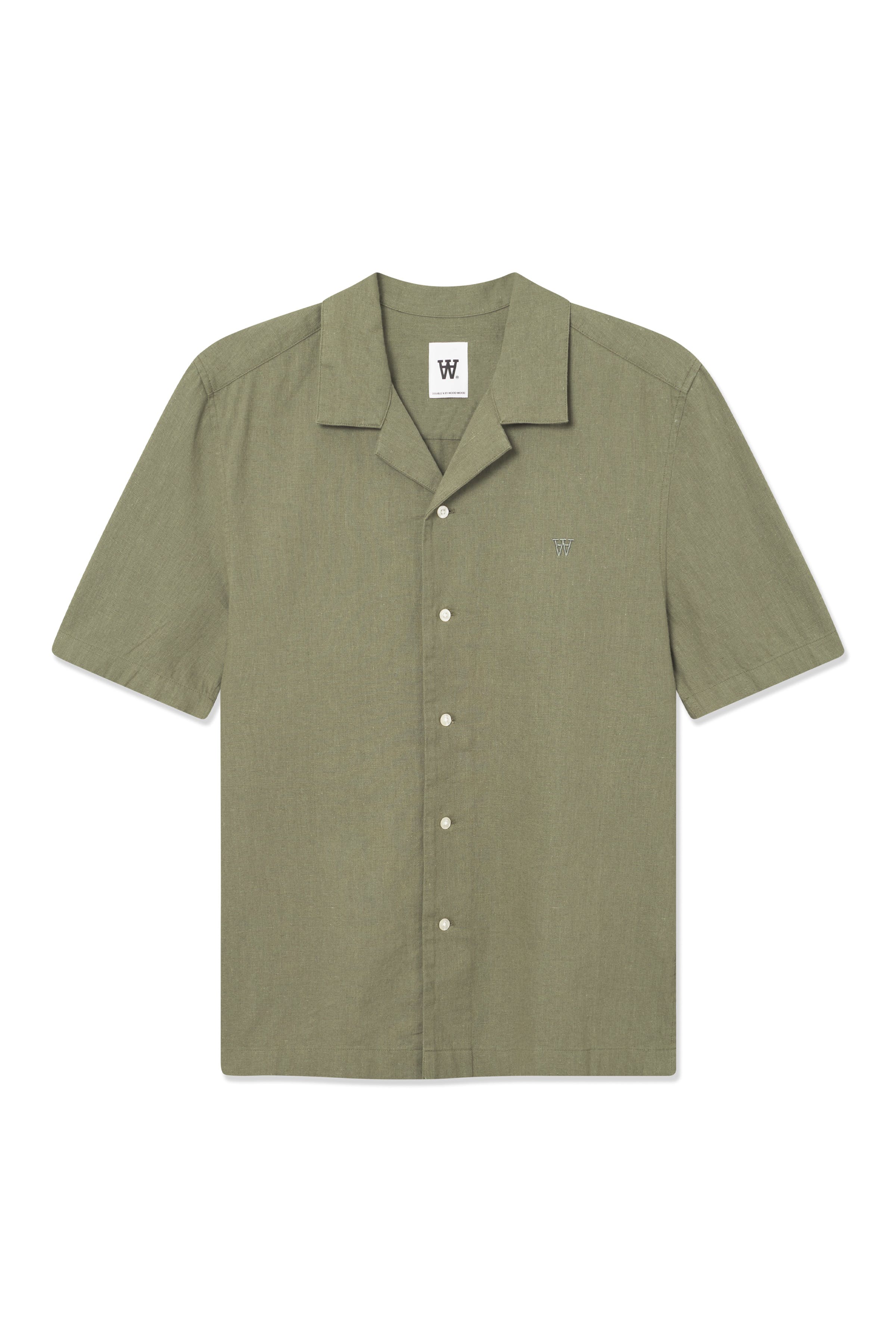 WWaaron Linen Shirt PACK FRONT 30251403-180515