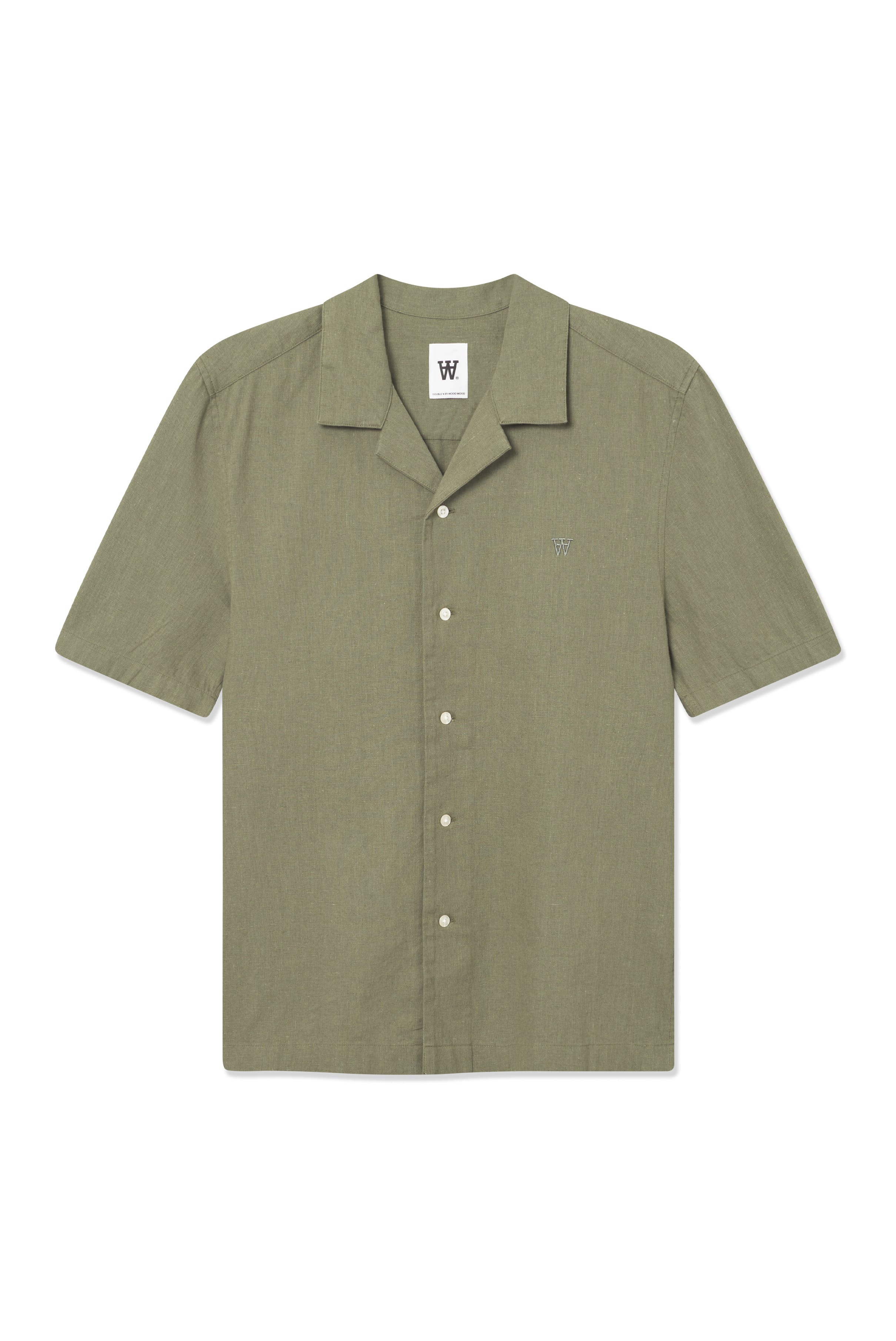 WWaaron Linen Shirt PACK FRONT 30251403-161120