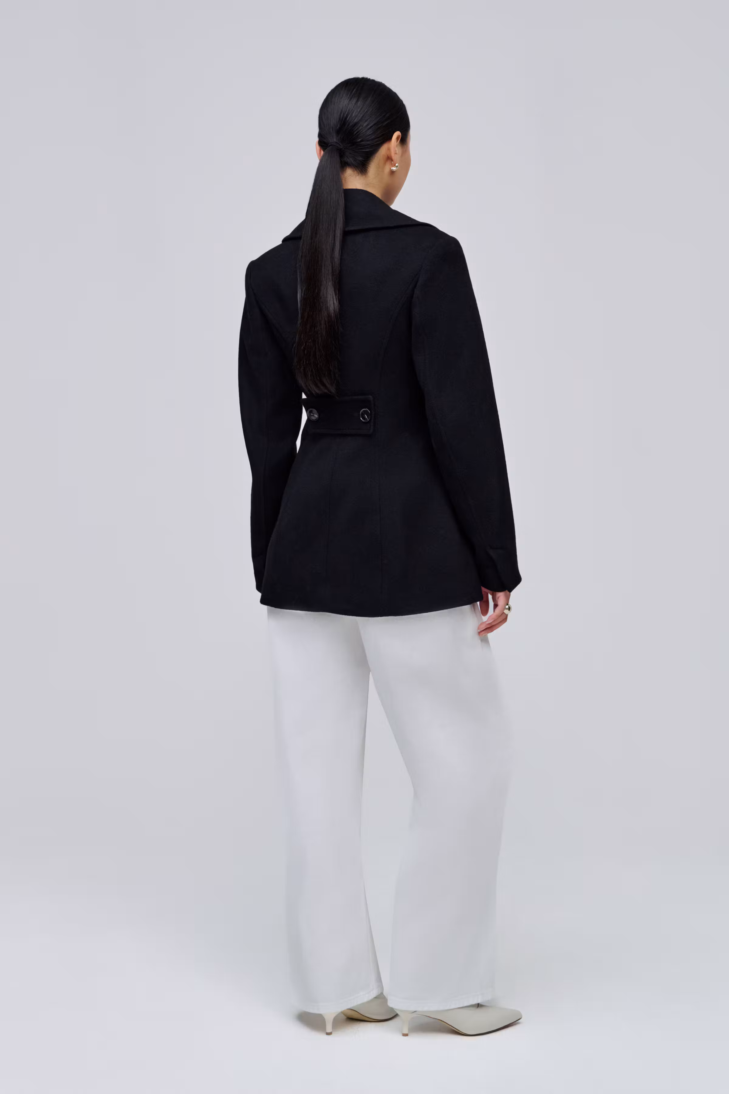 IOCalliope Coat LOOKBOOK BACK 30600043-BK999