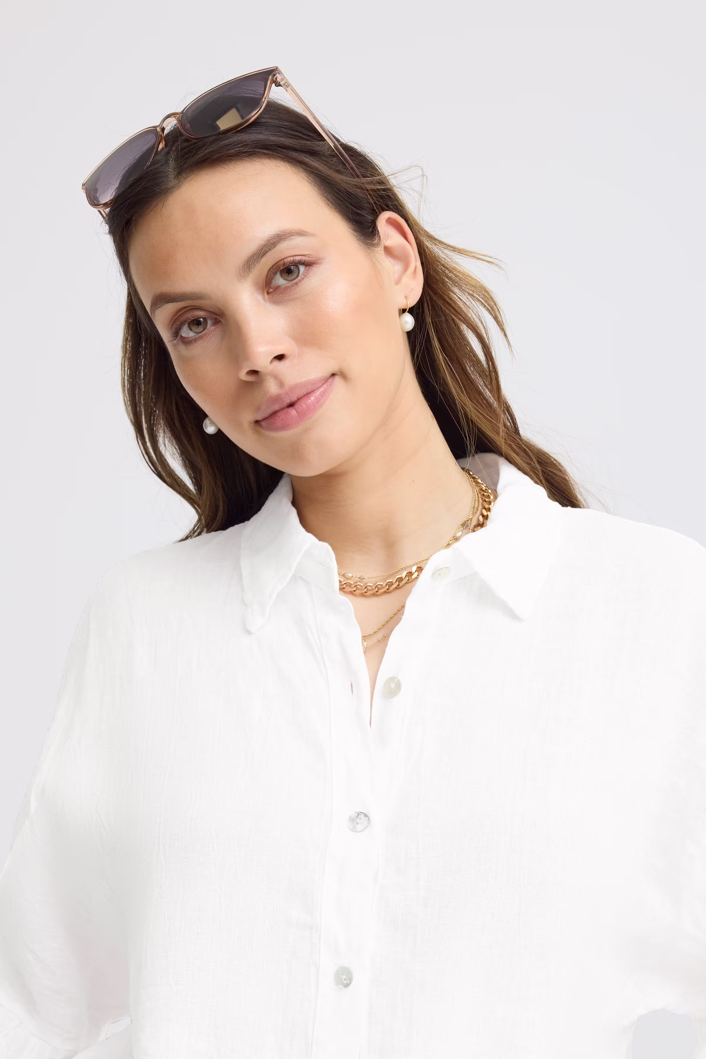 SBFONTANELLE Skjorte LOOKBOOK DETAIL 22100886-110602